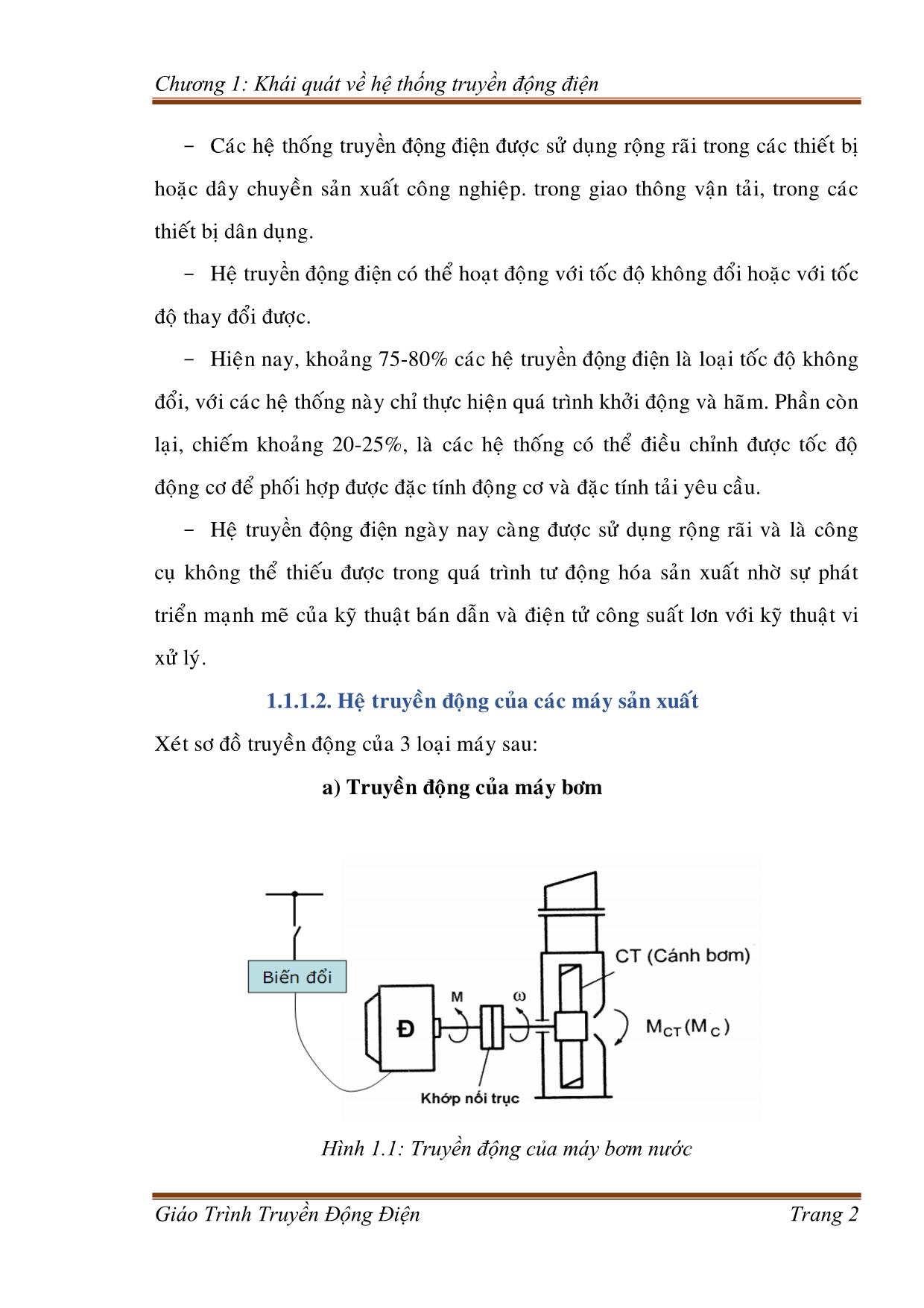 Giáo trình Công nghệ kỹ thuật điện. Điện tử - Truyền động điện trang 10