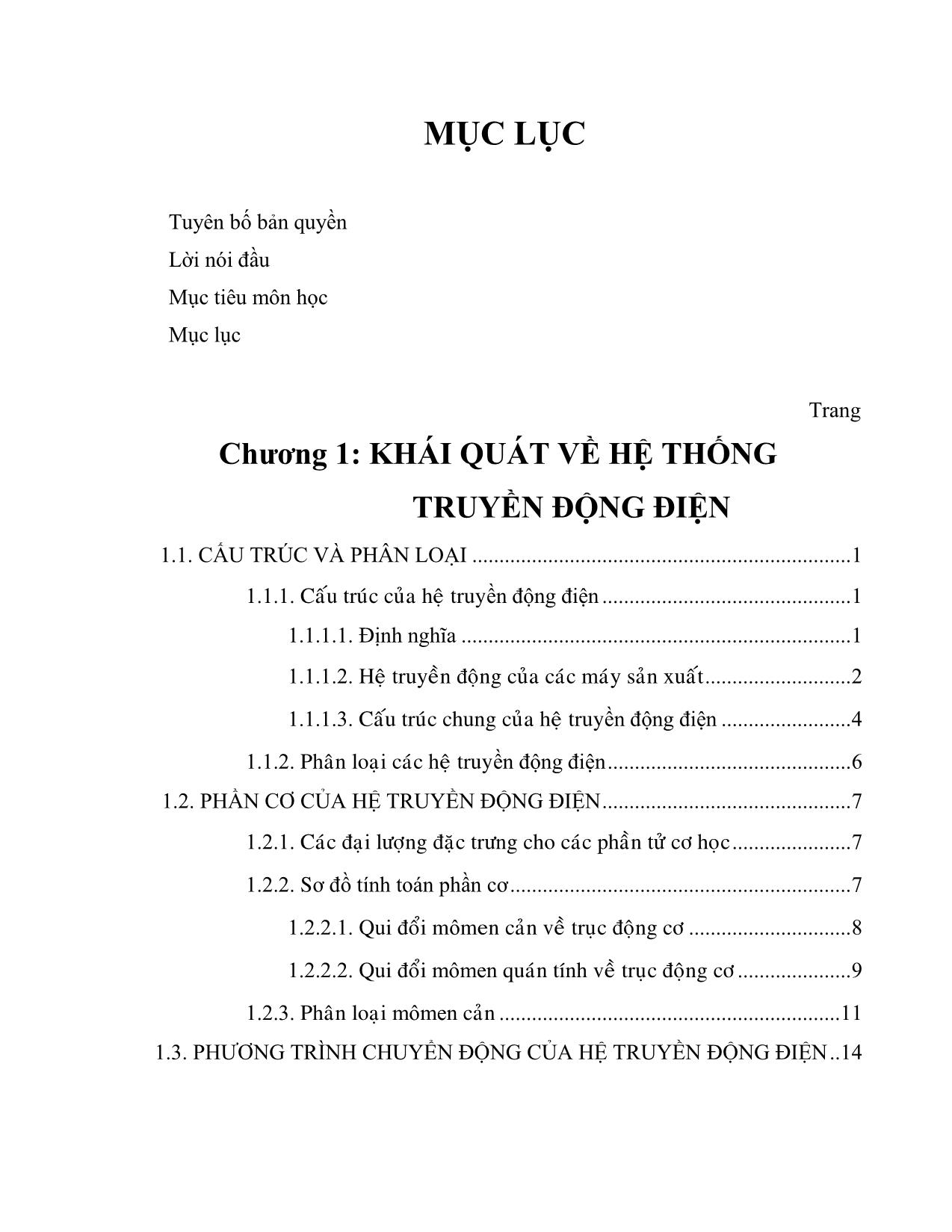 Giáo trình Công nghệ kỹ thuật điện. Điện tử - Truyền động điện trang 5