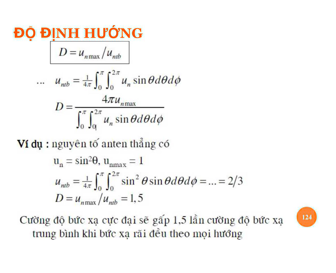 Bài giảng Trường điện từ - Chương 5: Bức xạ điện từ - Nguyễn Thị Linh Phương trang 9