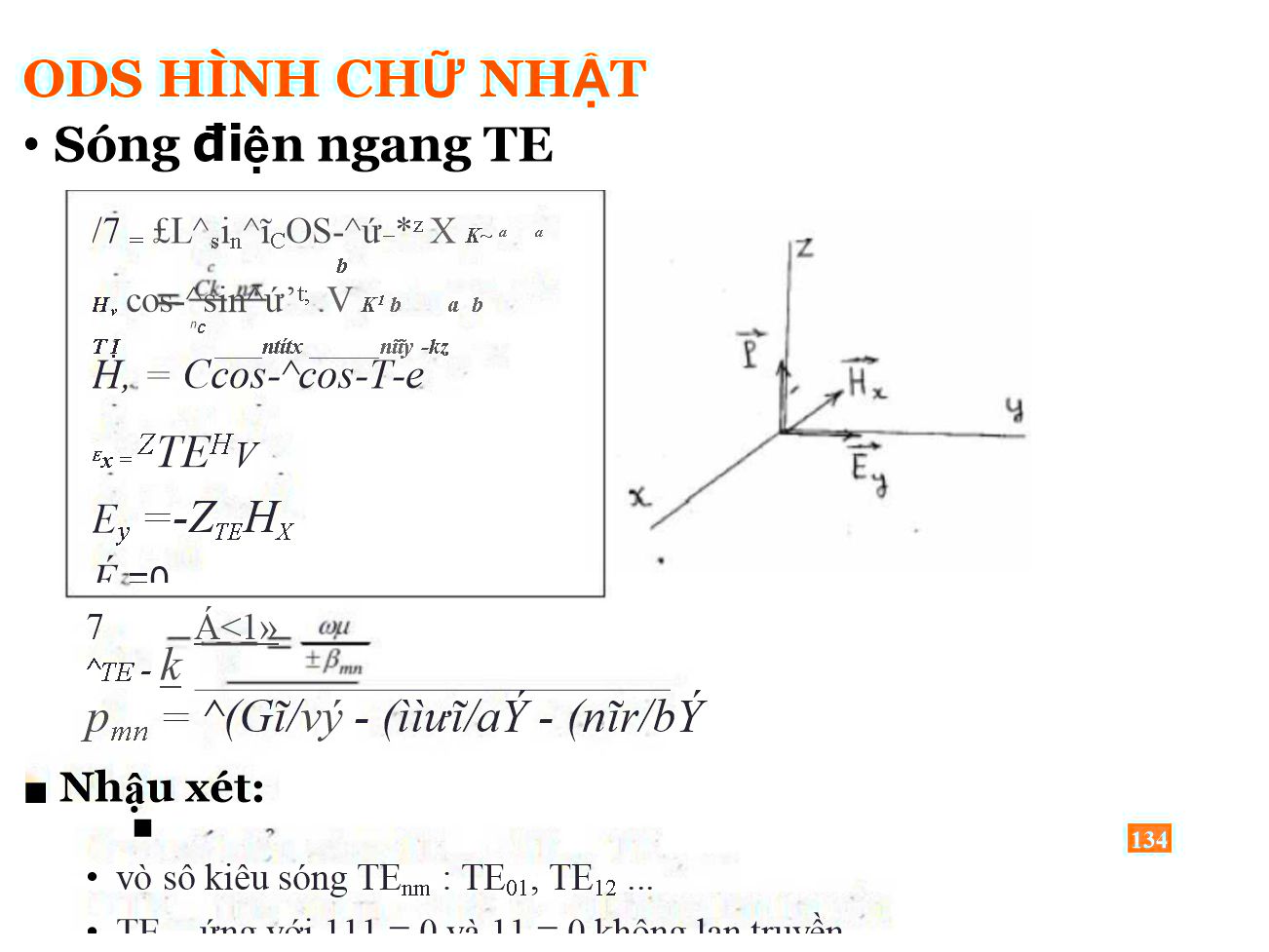 Bài giảng Trường điện từ - Chương 6: Sóng điện từ trong ống dẫn sóng và hộp cộng hưởng - Nguyễn Thị Linh Phương trang 10