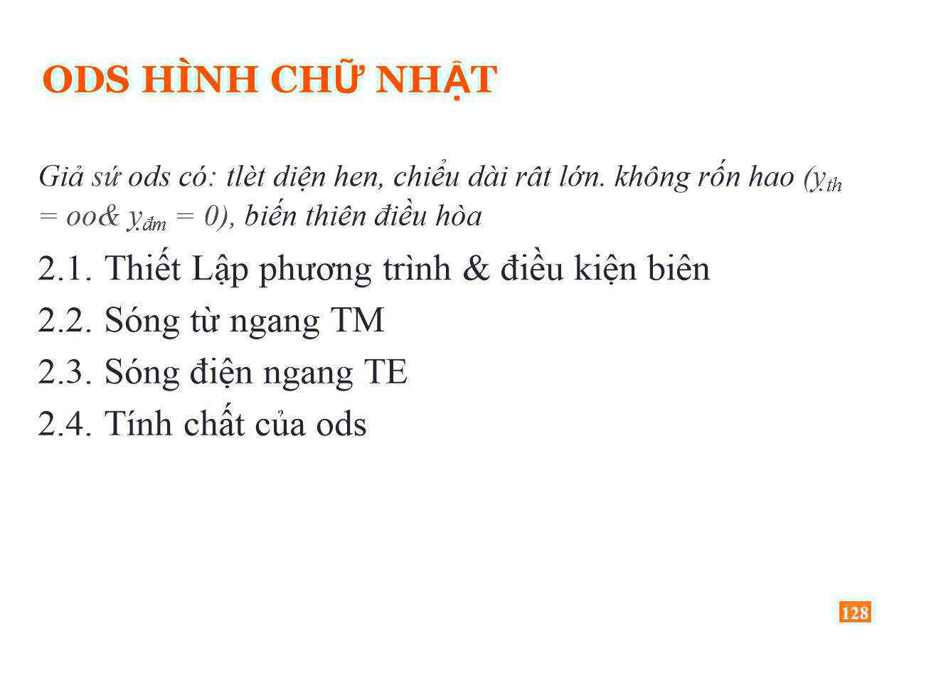 Bài giảng Trường điện từ - Chương 6: Sóng điện từ trong ống dẫn sóng và hộp cộng hưởng - Nguyễn Thị Linh Phương trang 4