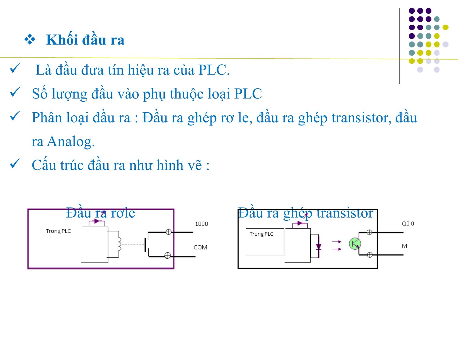 Bài giảng Ứng dụng PLC điều khiển các hệ truyền động thủy khí công nghiệp - Chương 1: Tổng quan về PLC - Phạm Tất Thắng trang 10