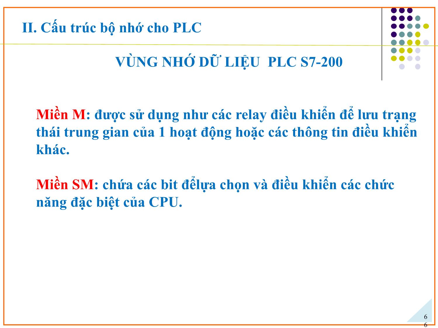 Bài giảng Ứng dụng PLC điều khiển các hệ truyền động thủy khí công nghiệp - Chương 3: Ngôn ngữ lập trình cho PLC - Phạm Tất Thắng trang 10