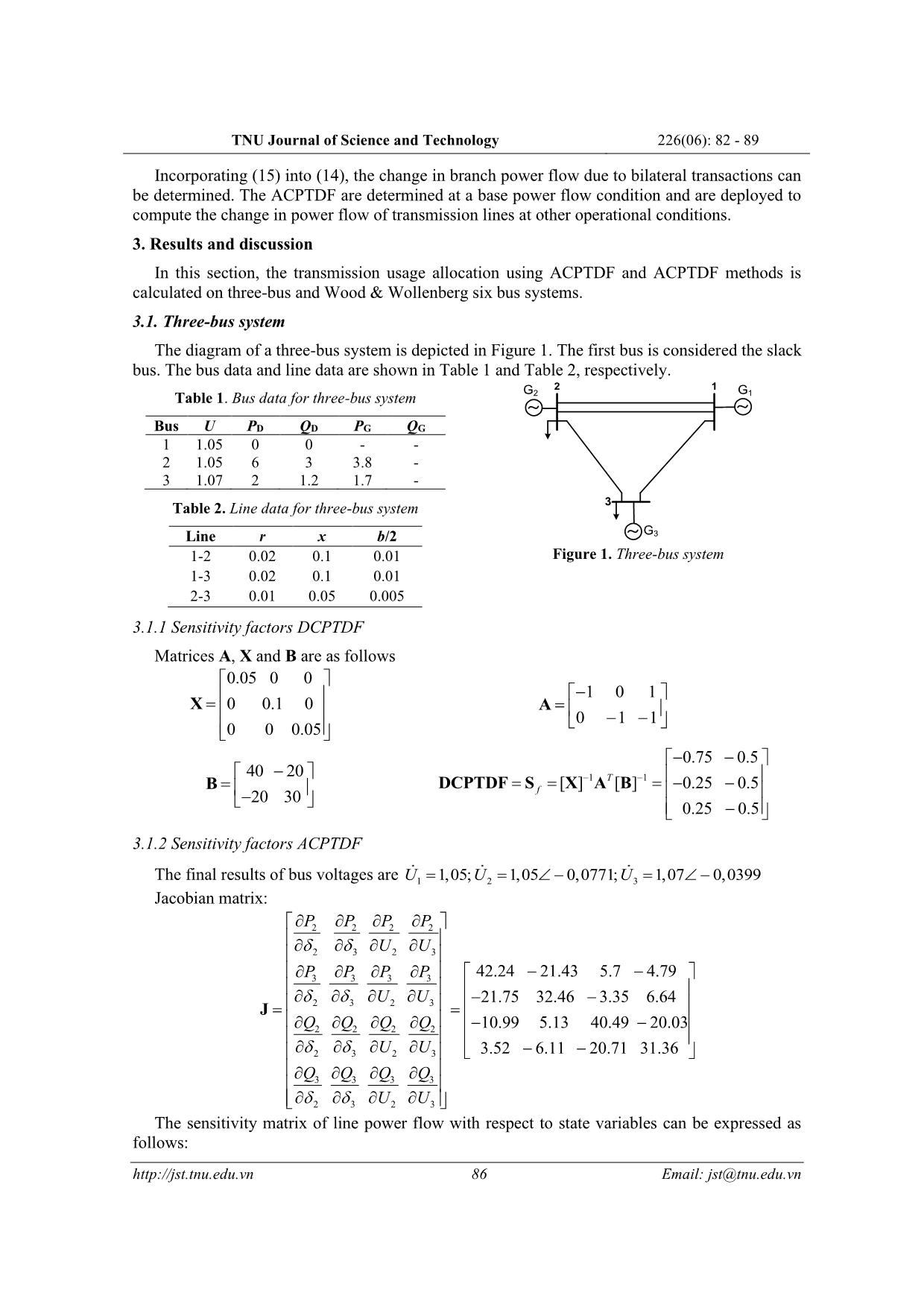 A comparative study of ptdf based - Methods to determine transmission usage allocation for bilateral transactions in power markets trang 5