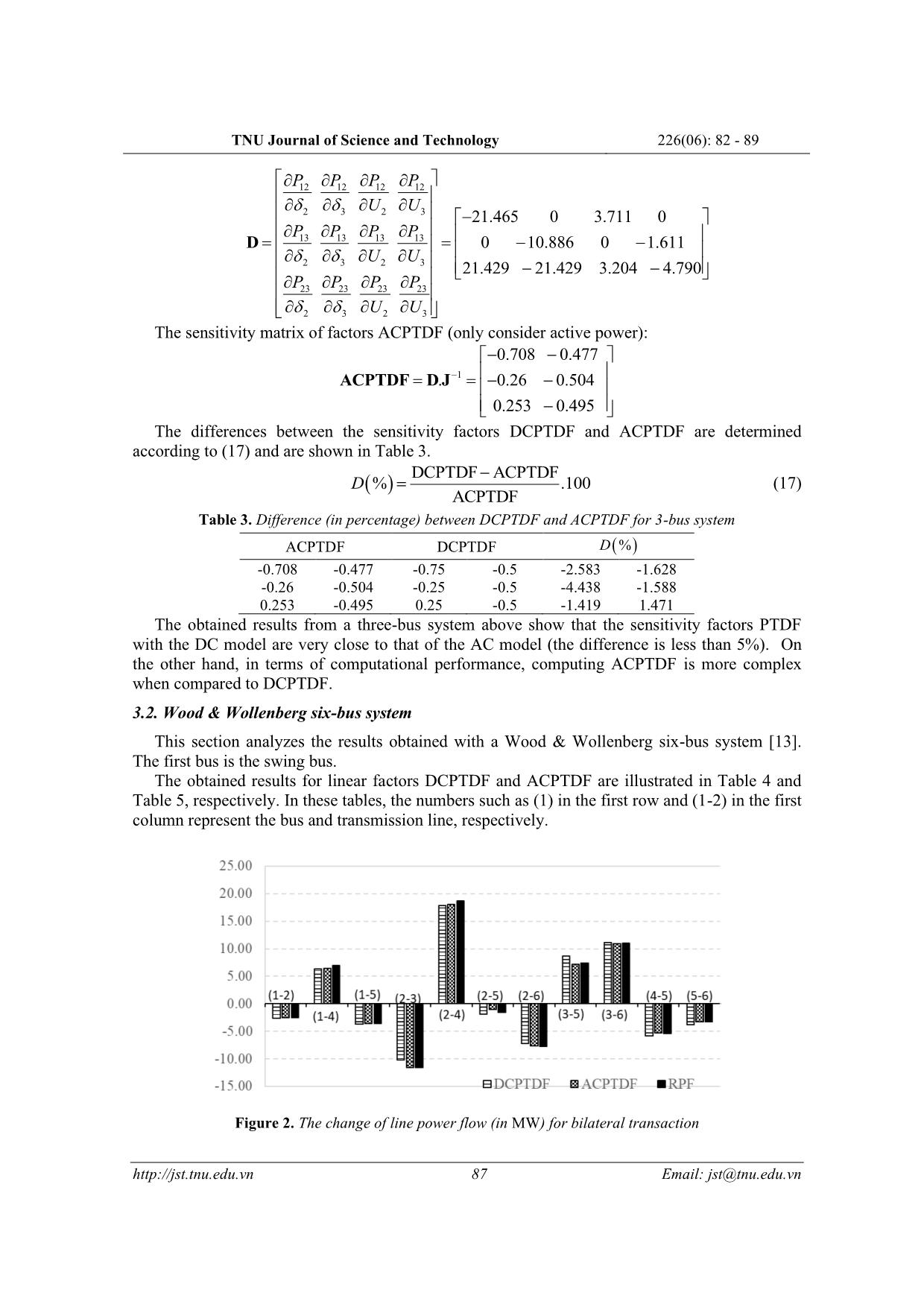 A comparative study of ptdf based - Methods to determine transmission usage allocation for bilateral transactions in power markets trang 6