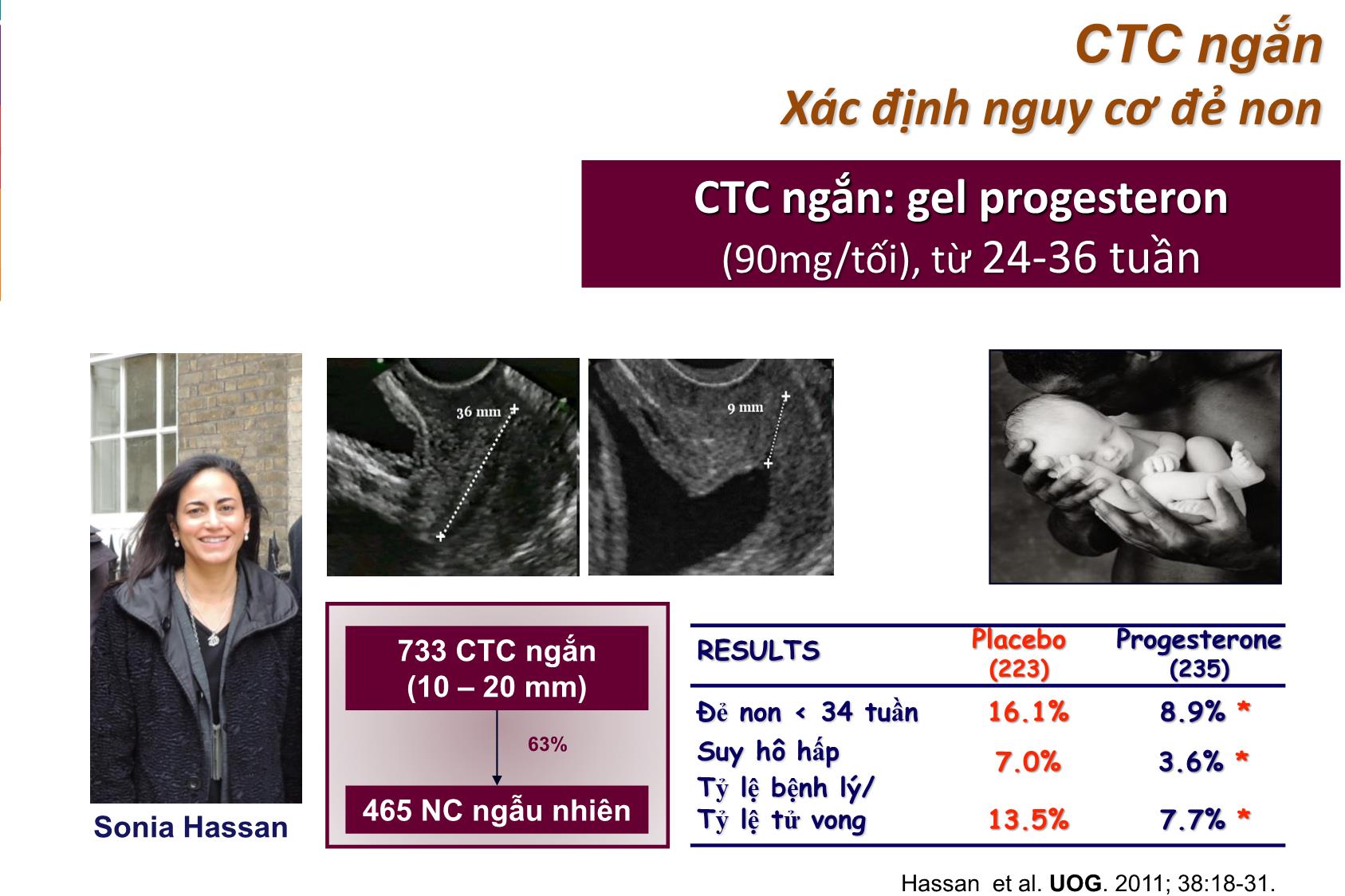 Bài giảng Progesterone, khâu vòng CTC và vòng nâng CTC trang 8