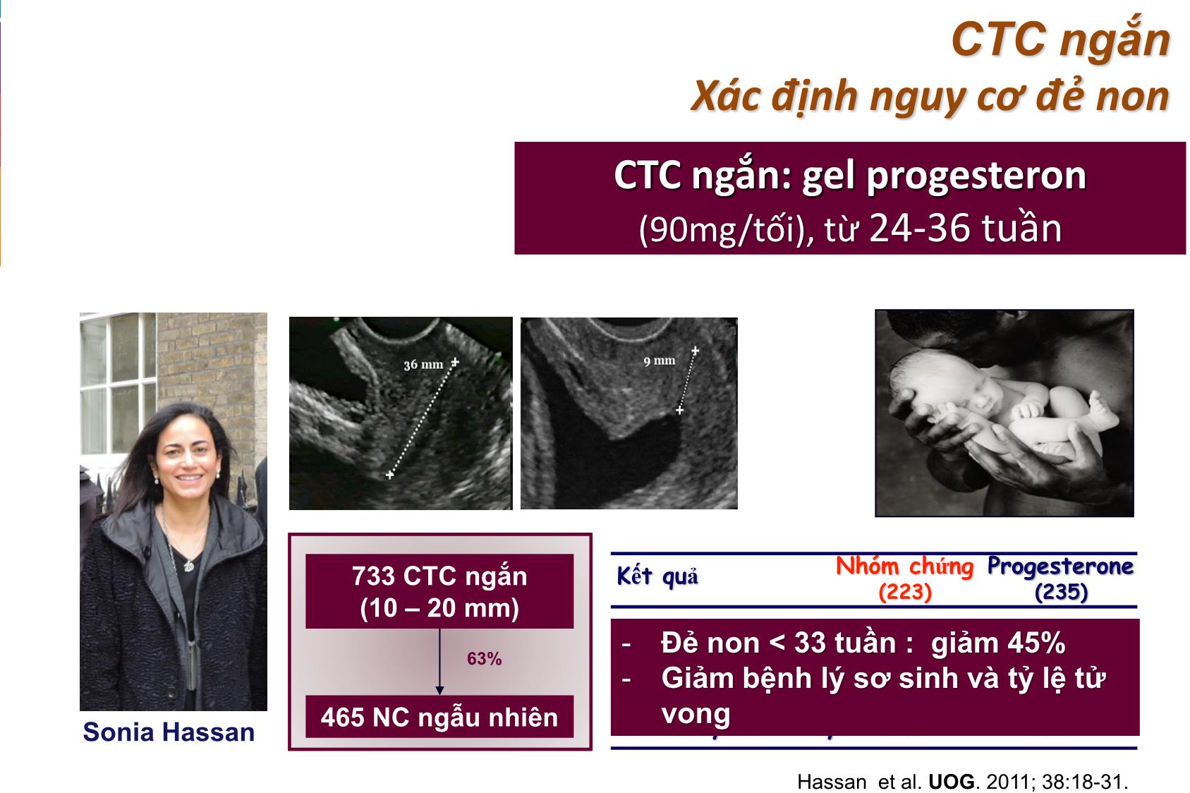 Bài giảng Progesterone, khâu vòng CTC và vòng nâng CTC trang 9