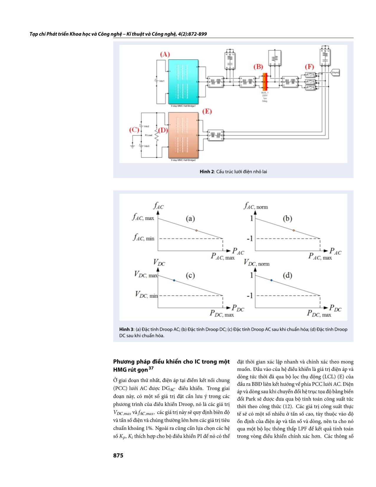Điều khiển phân tán dịch mức sóng mang cho bộ biến đổi công suất liên kết dạng đa bậc trong lưới điện nhỏ dạng lai trang 4