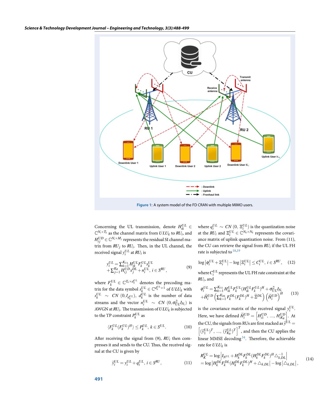 Energy efficiency maximization for full duplex MIMO cloud radio access networks trang 4