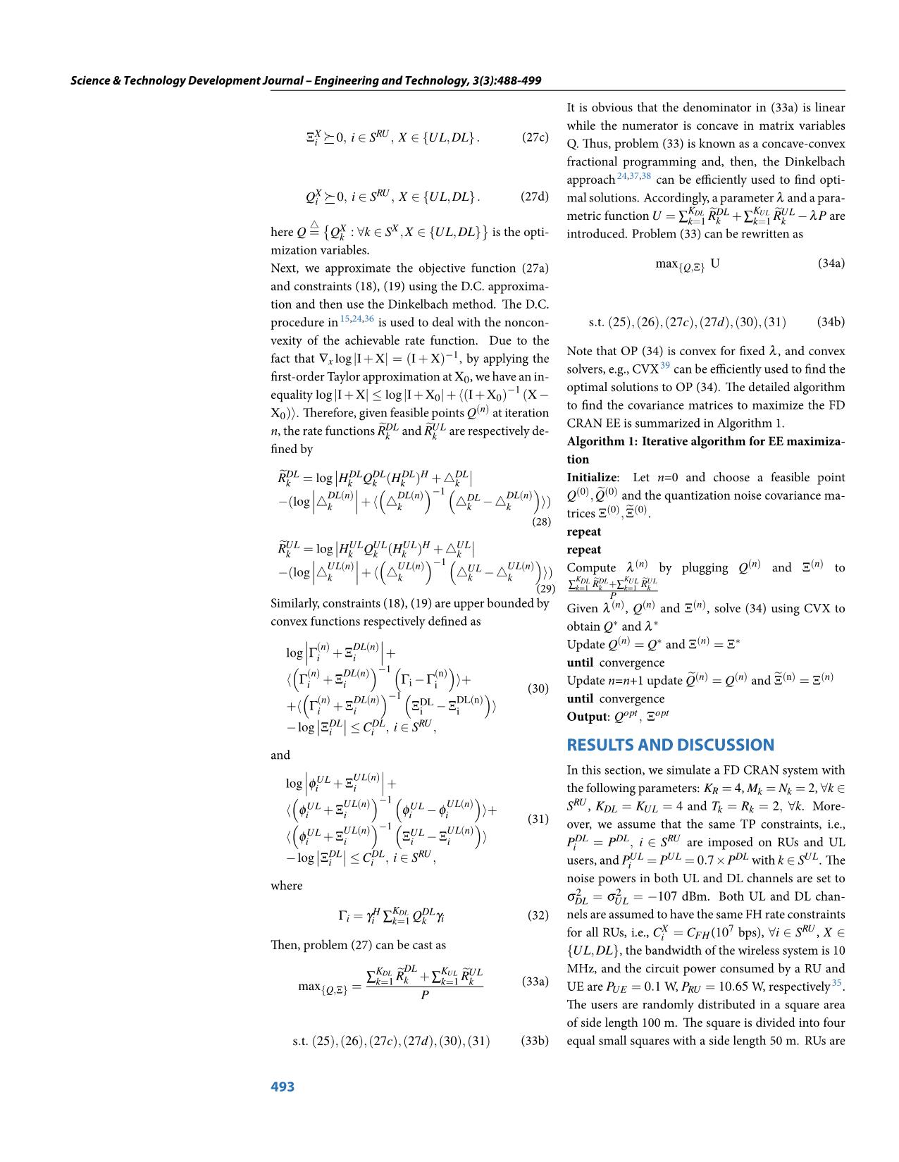 Energy efficiency maximization for full duplex MIMO cloud radio access networks trang 6