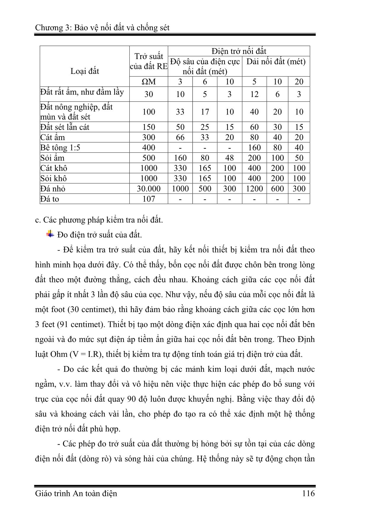 Giáo trình Công nghệ kỹ thuật điện. Điện tử - An toàn điện (Phần 2) trang 10