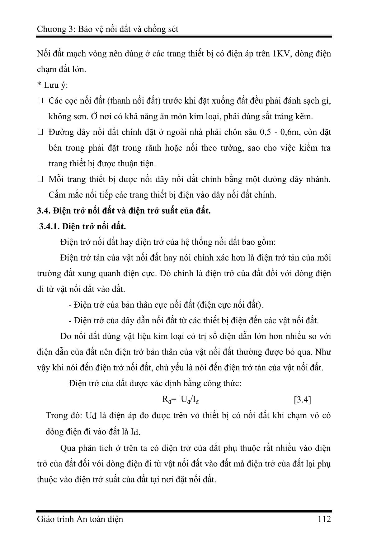 Giáo trình Công nghệ kỹ thuật điện. Điện tử - An toàn điện (Phần 2) trang 6