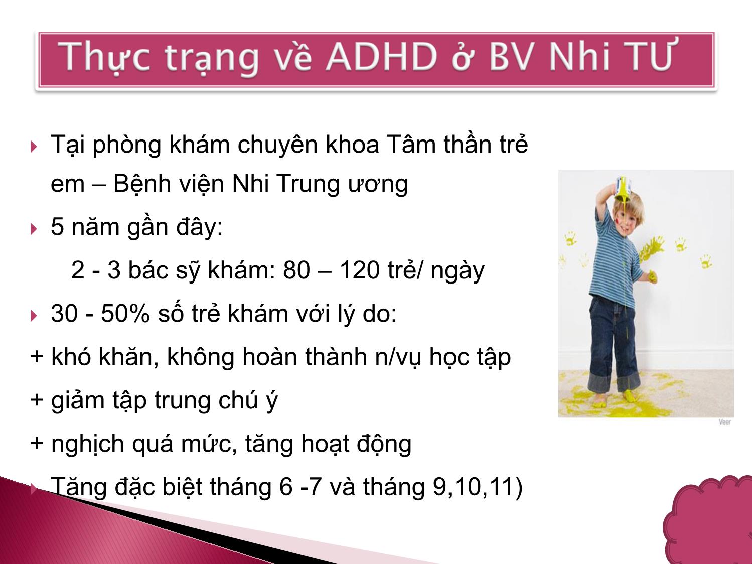 Bài giảng Rối loạn tăng động giảm chú ý trang 2