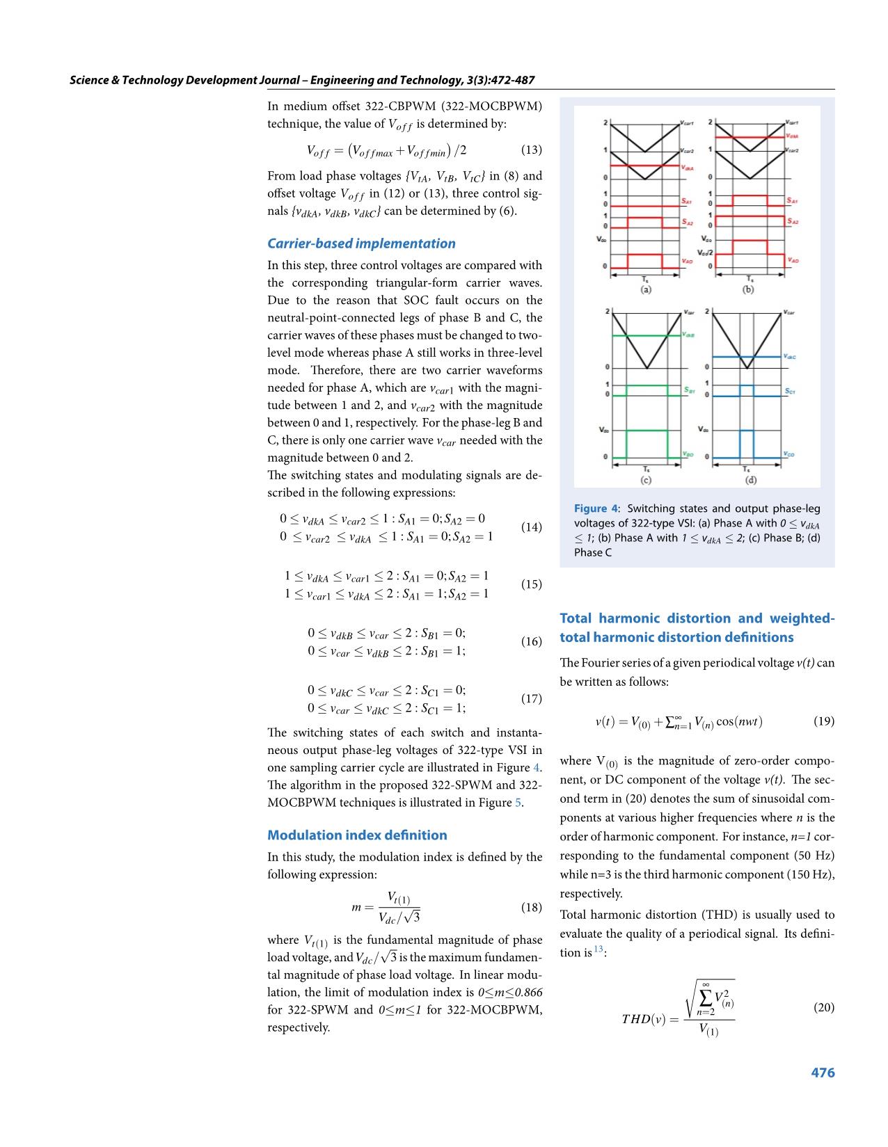 A study on performances of carrier-based pulse-width modulation techniques for three-phase three-level t-type neutral-point-clamped inverter under switch-open-circuit fault on two neutral-point-connected legs trang 5