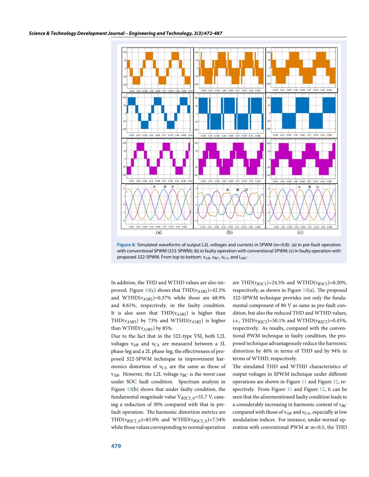 A study on performances of carrier-based pulse-width modulation techniques for three-phase three-level t-type neutral-point-clamped inverter under switch-open-circuit fault on two neutral-point-connected legs trang 8