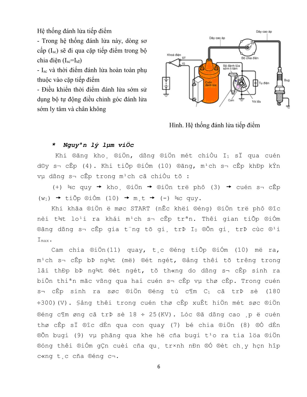 Giáo trình Cơ điện nông thôn - Bảo dưỡng, sửa chữa hệ thống điện máy kéo trang 6