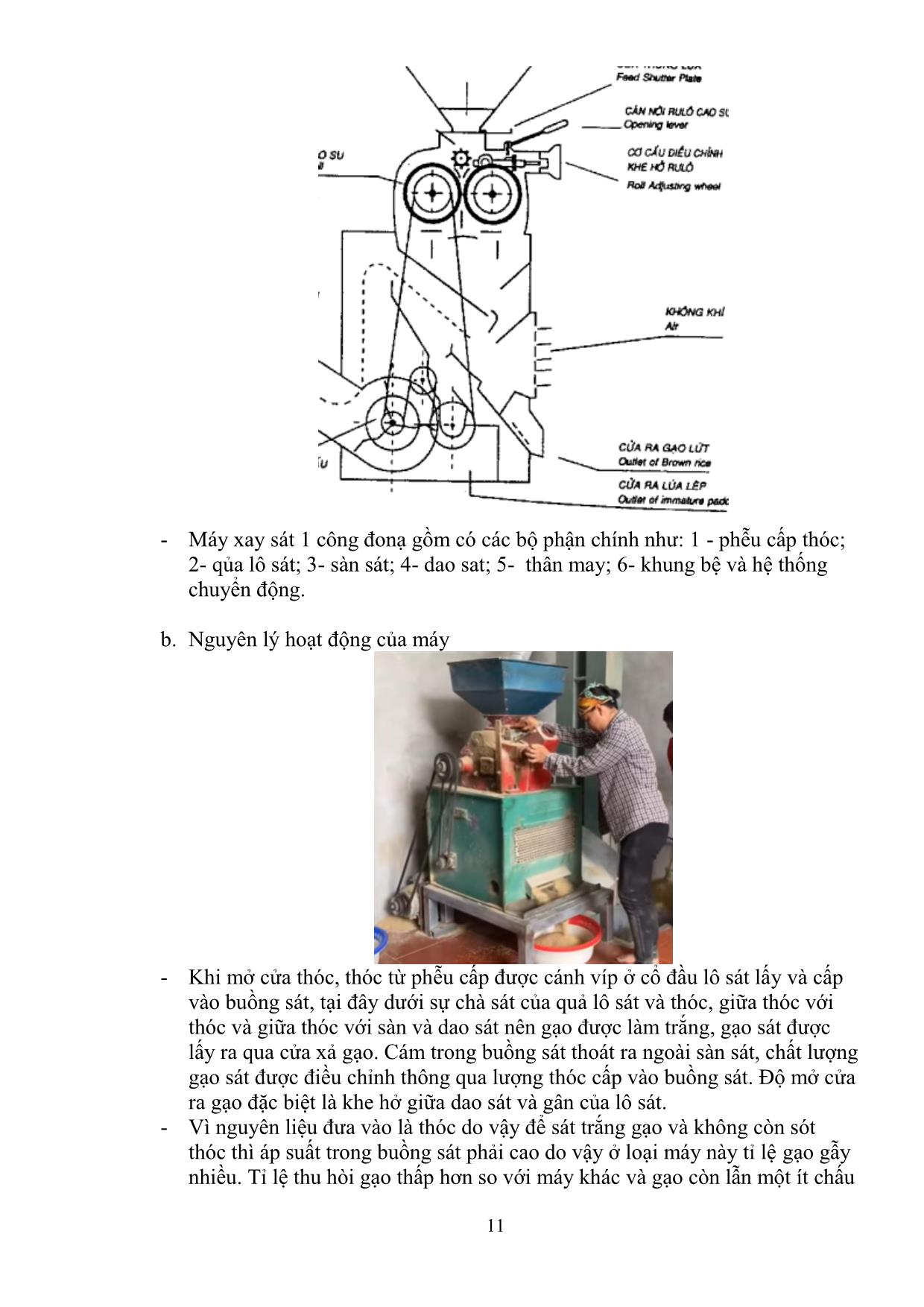 Giáo trình Mô đun Cơ điện nông thôn - Bảo dưỡng, vận hành máy và thiết bị chế biến nông, lâm sản thông dụng trang 9