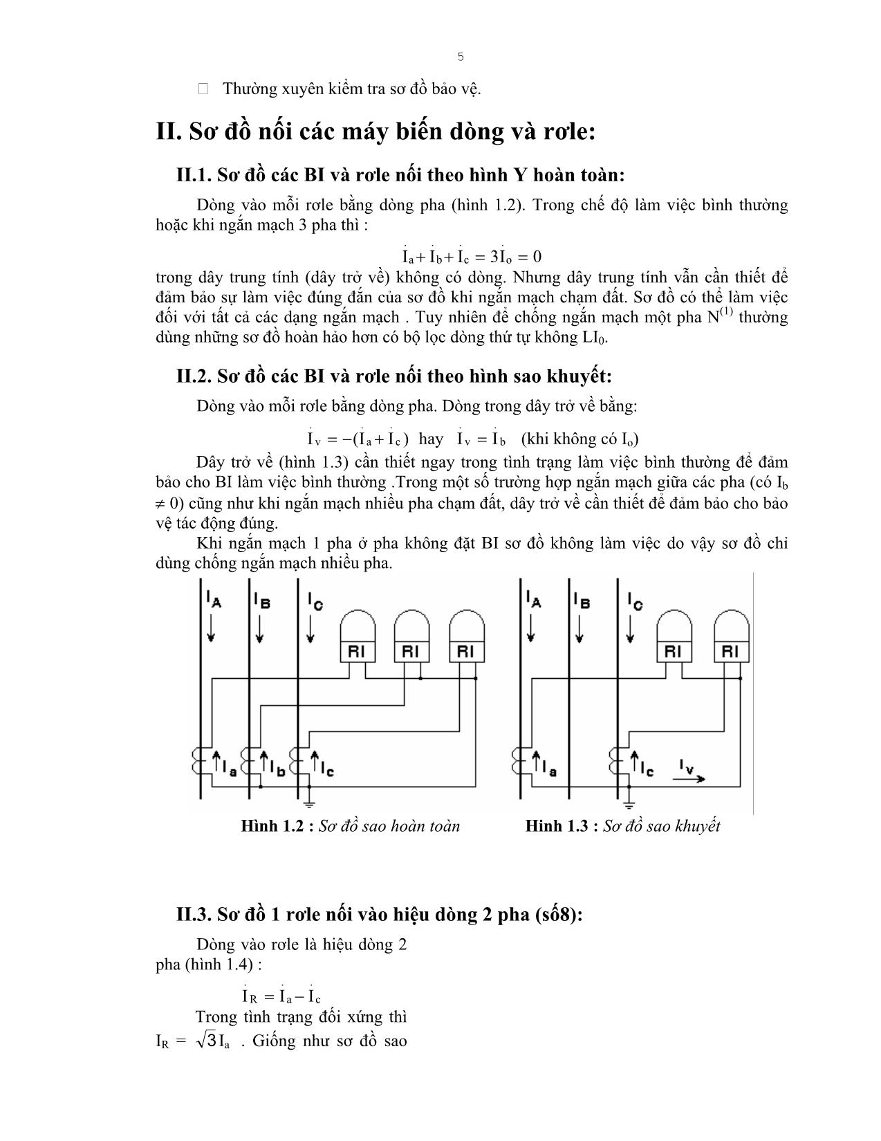 Giáo trình Bảo vệ rơle và tự động hóa trang 4