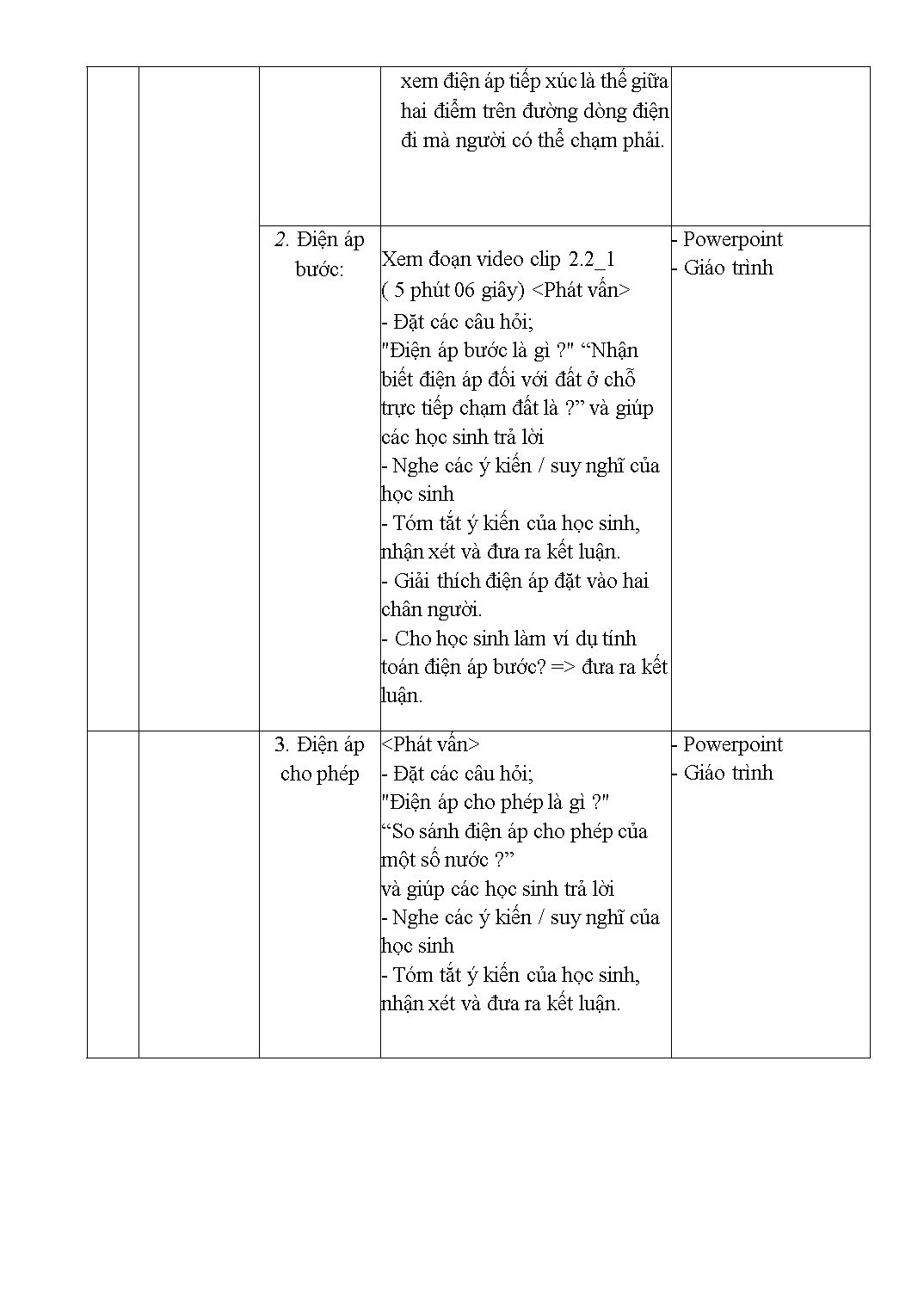 Giáo trình An toàn điện trong công nghiệp - Module 2: Phòng tránh các tai nạn điện trang 8