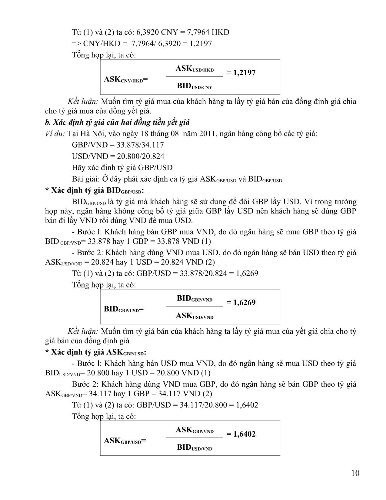 Giáo trình Nghiệp vụ thanh toán quốc tế trang 9