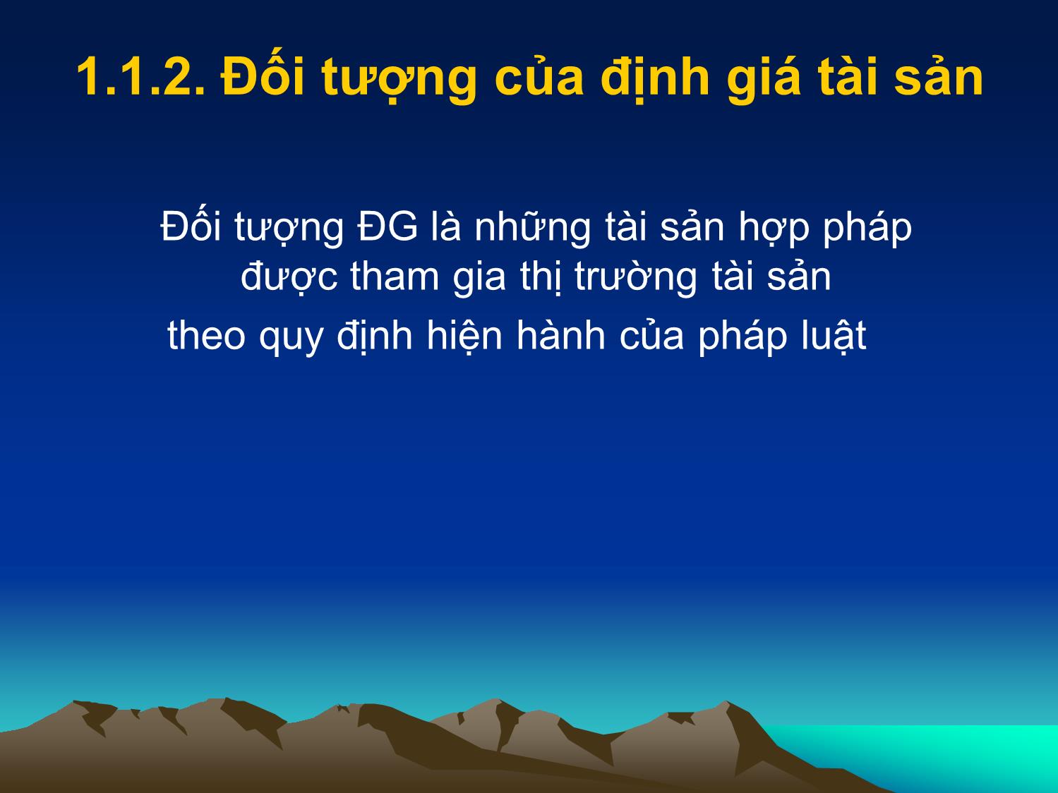 Bài giảng Tài chính doanh nghiệp - Chương 1: Tổng quan về định giá tài sản trang 7