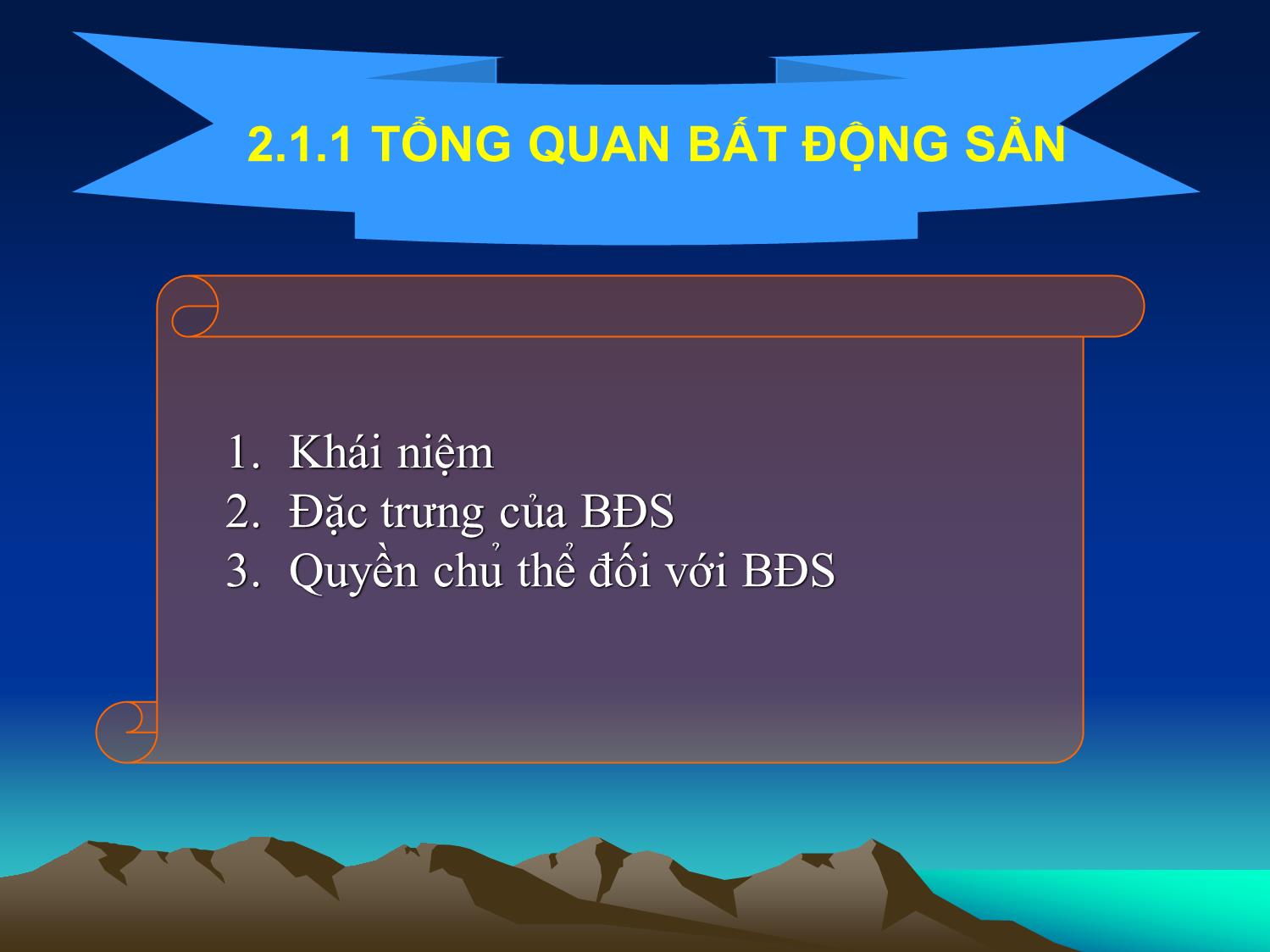 Bài giảng Tài chính doanh nghiệp - Chương 2: Định giá bất động sản trang 2