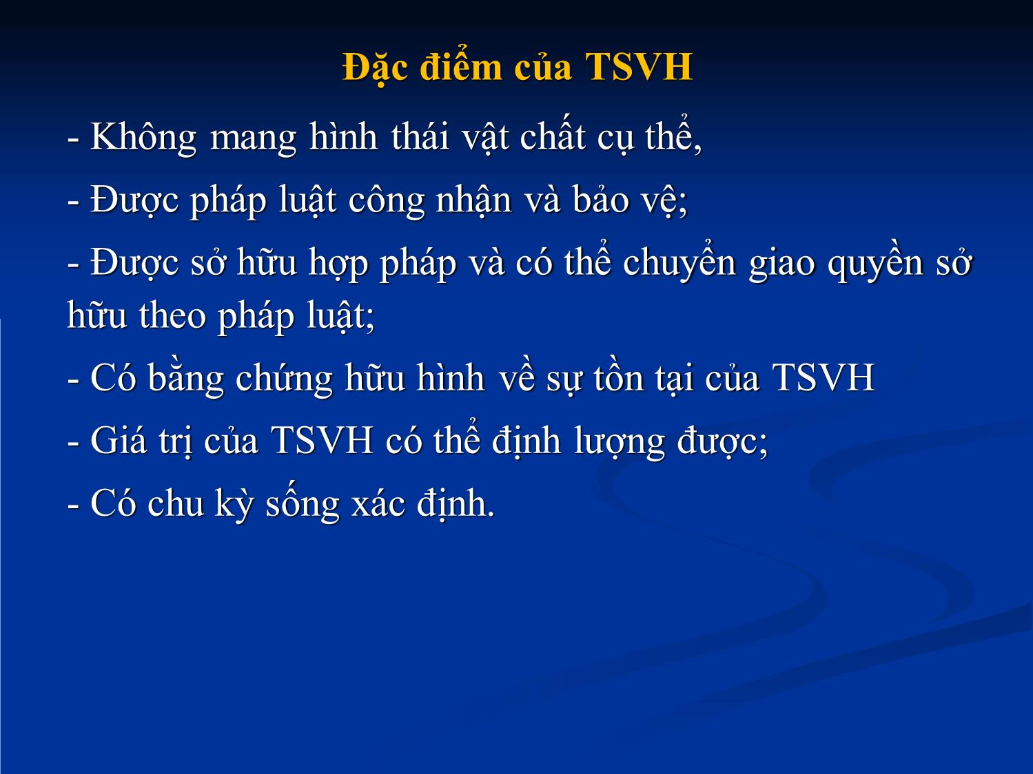 Bài giảng Tài chính doanh nghiệp - Chương 4: Định giá tài sản vô hình trang 7