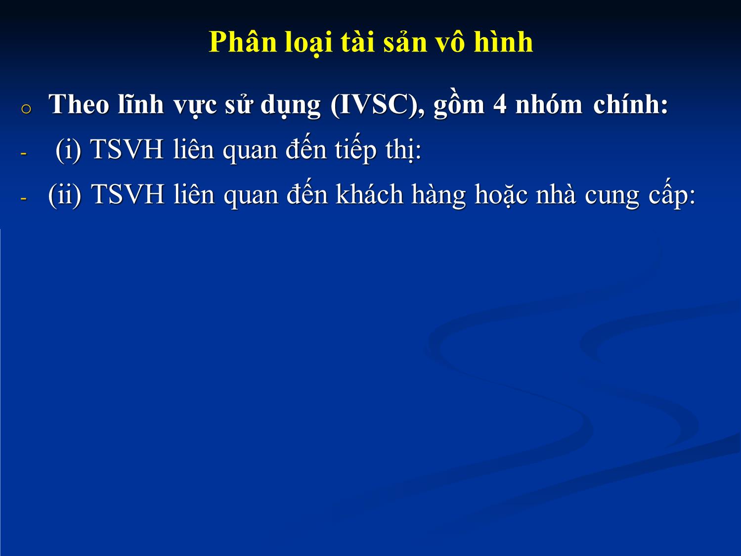 Bài giảng Tài chính doanh nghiệp - Chương 4: Định giá tài sản vô hình trang 8