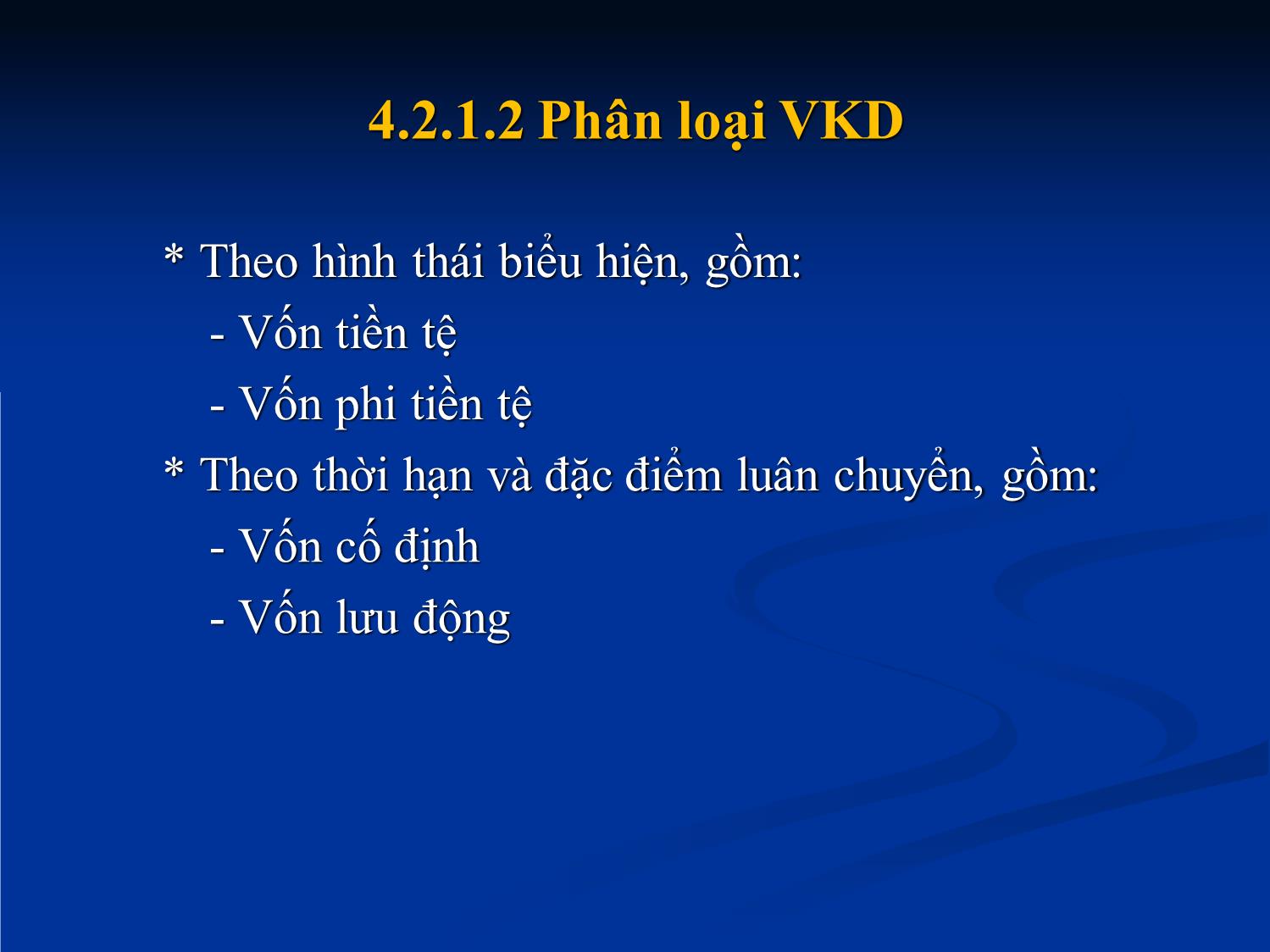 Bài giảng Nhập môn tài chính tiền tệ - Chương 4: Tài chính doanh nghiệp trang 8