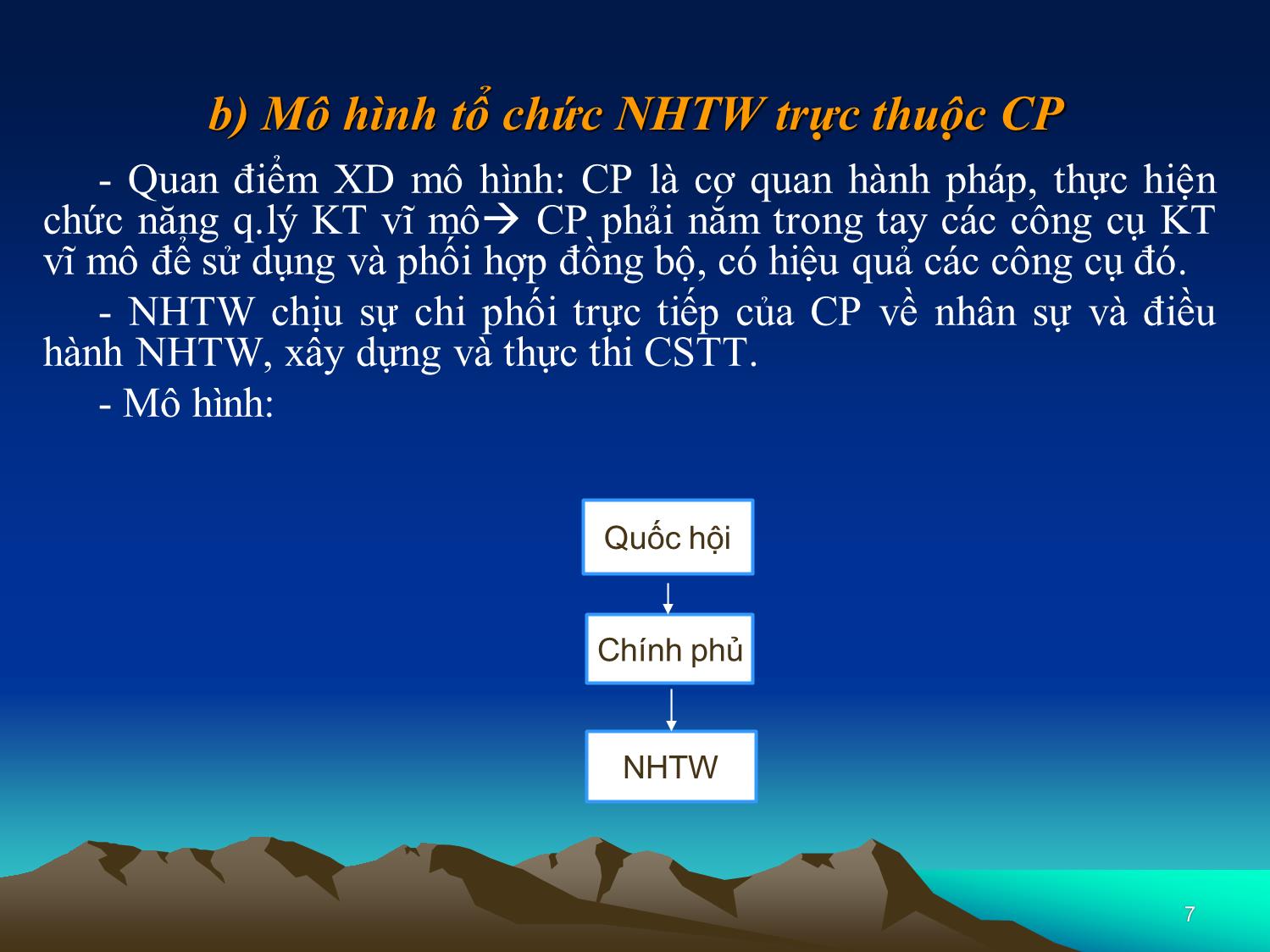 Bài giảng Nhập môn tài chính tiền tệ - Chương 9: Ngân hàng trung ương trang 7