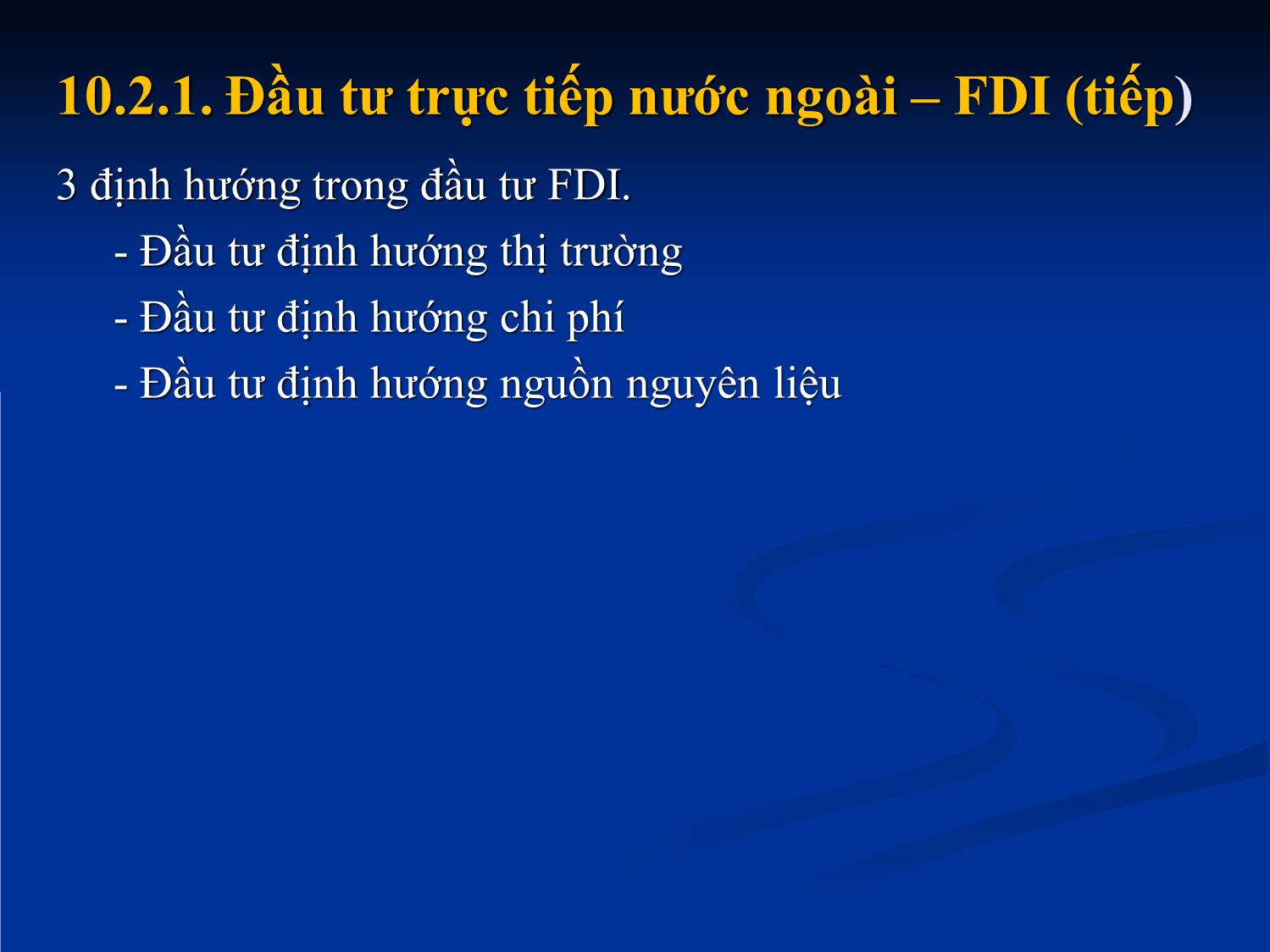 Bài giảng Nhập môn tài chính tiền tệ - Chương 10: Tài chính quốc tế trang 9