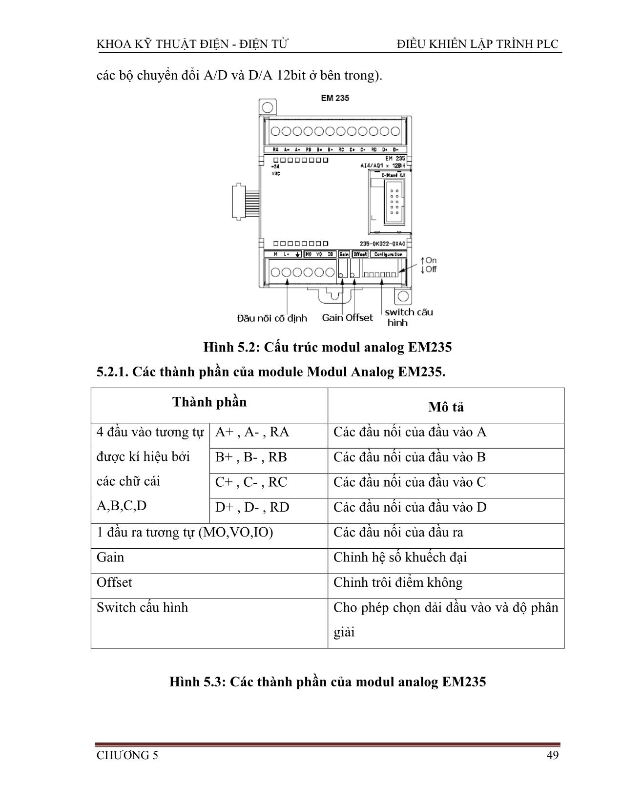 Giáo trình Điều khiển lập trình PLC (Phần 2) trang 3