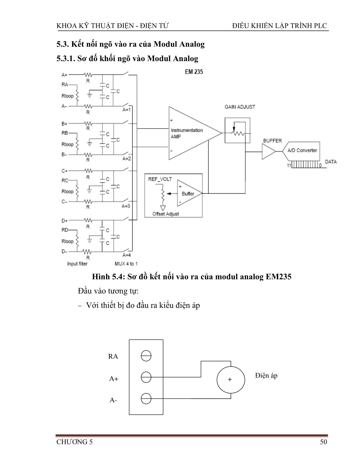 Giáo trình Điều khiển lập trình PLC (Phần 2) trang 4