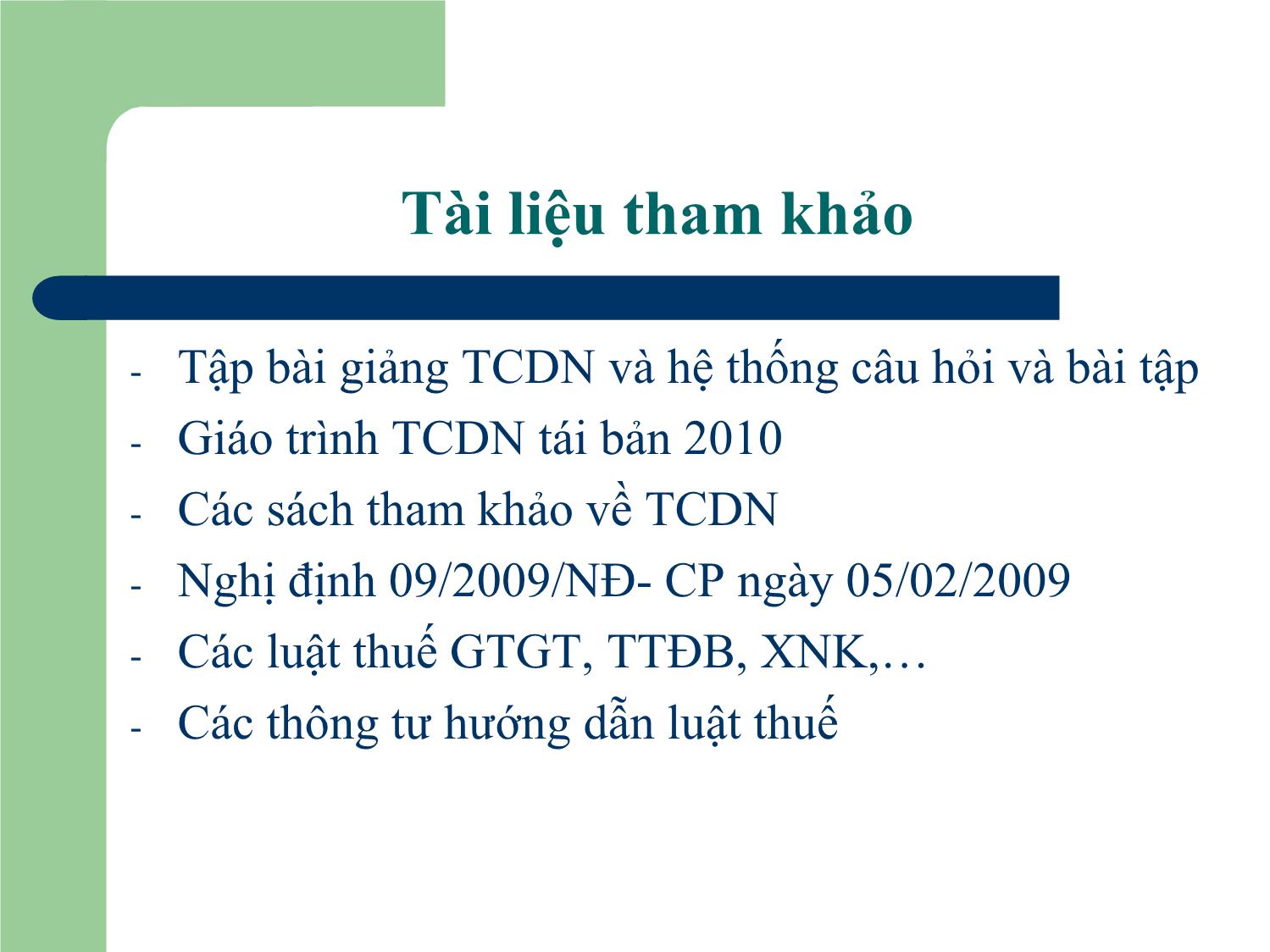 Bài giảng Tài chính doanh nghiệp - Chương 14: Lợi nhuận và phân phối lợi nhuận của doanh nghiệp trang 2