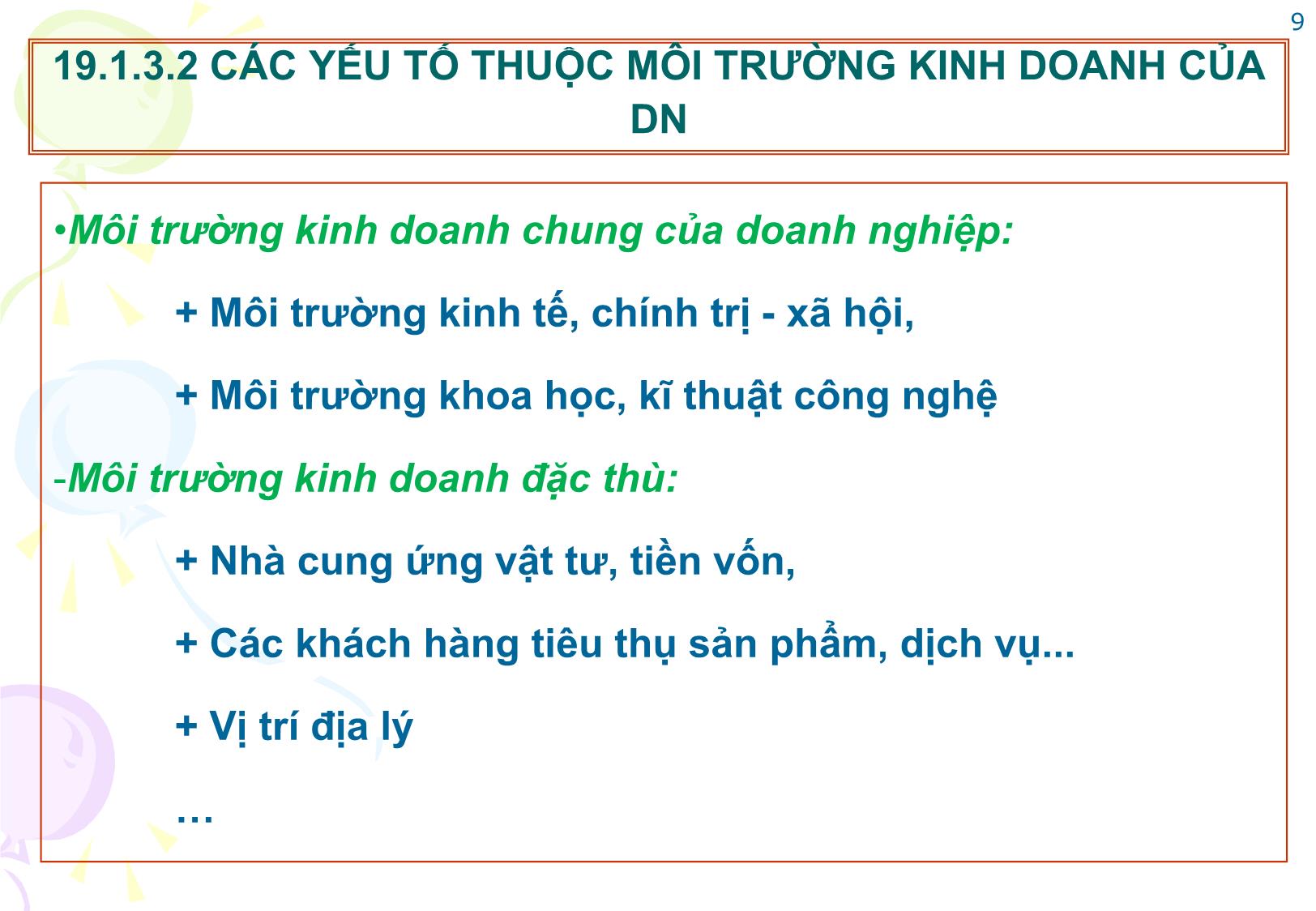 Bài giảng Tài chính doanh nghiệp - Chương 19: Giá trị doanh nghiệp trang 9