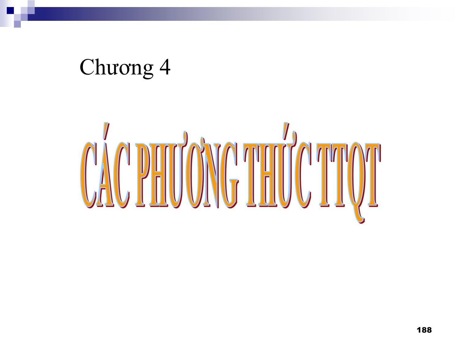 Bài giảng Thanh toán quốc tế - Chương 4: Các phương thức thanh toán quốc tế trang 1