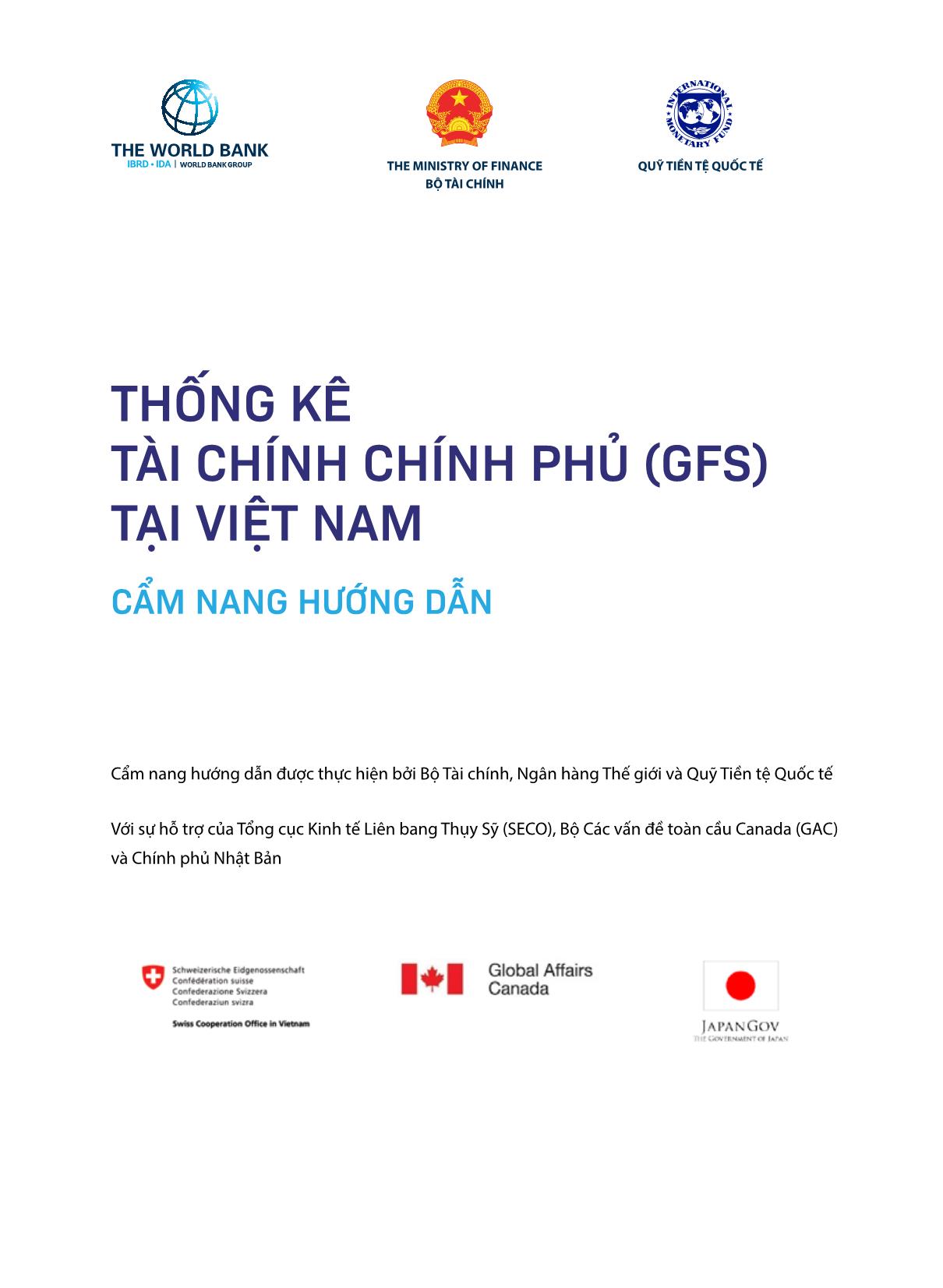 Tài liệu Thống kê tài chính chính phủ (GFS) tại Việt Nam trang 3