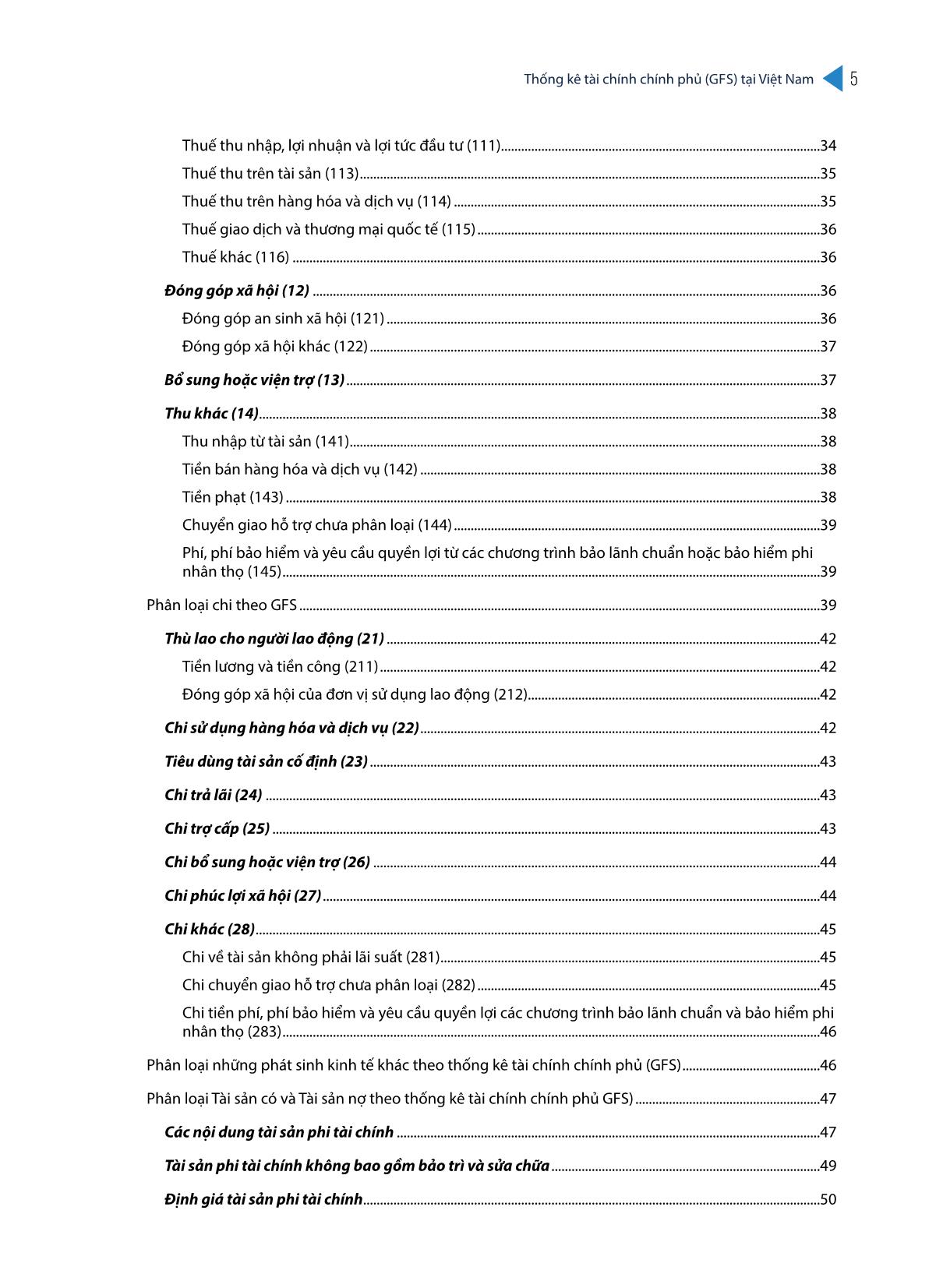 Tài liệu Thống kê tài chính chính phủ (GFS) tại Việt Nam trang 5