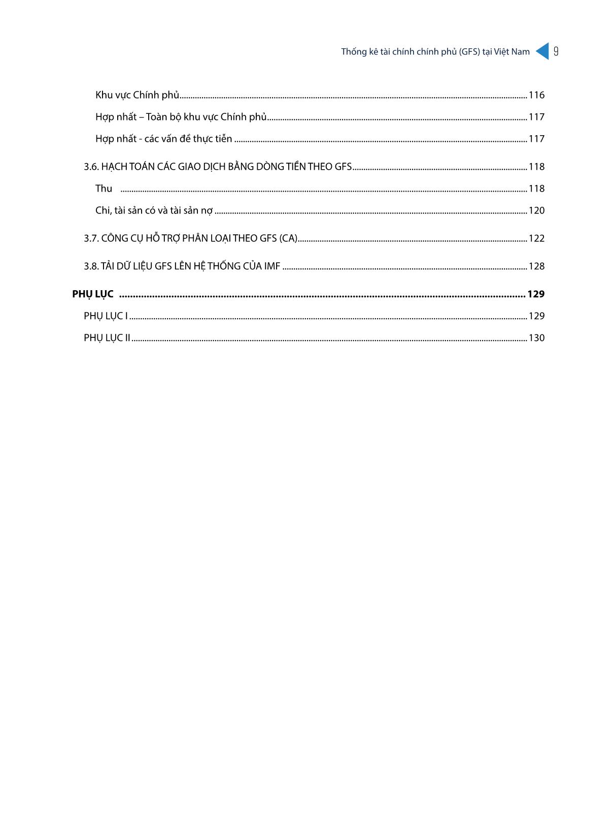 Tài liệu Thống kê tài chính chính phủ (GFS) tại Việt Nam trang 9