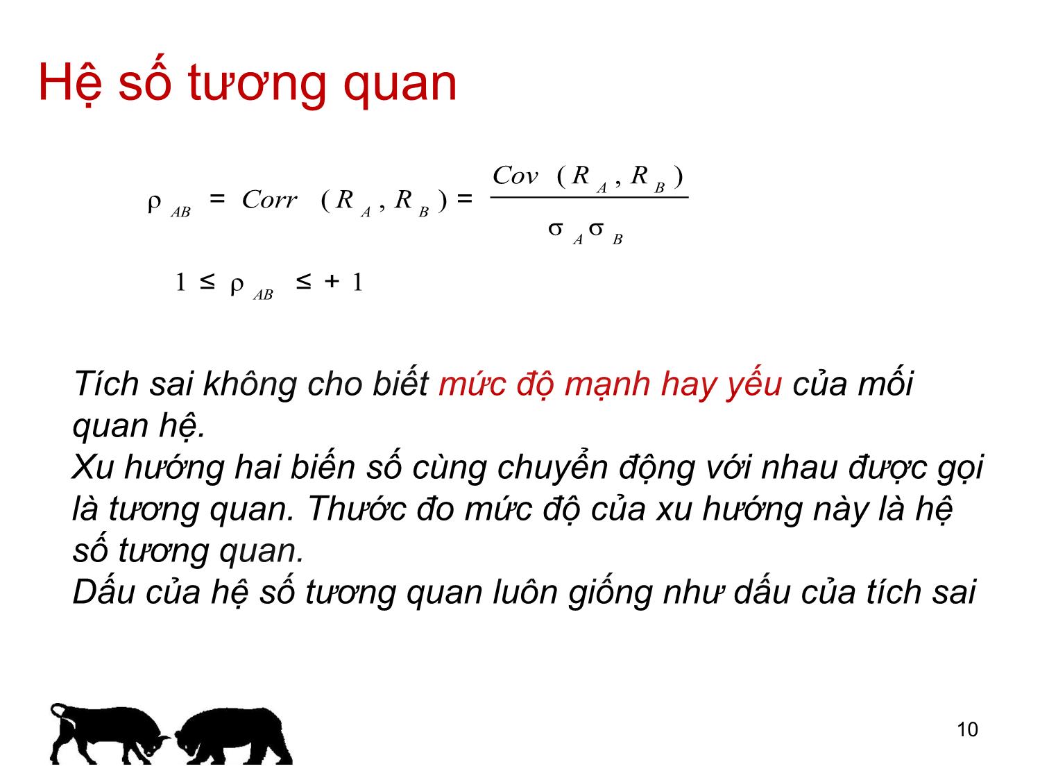 Bài giảng Đầu tư tài chính - Chương 4: Đa dạng hóa hiệu quả - Trần Thị Thái Hà trang 10