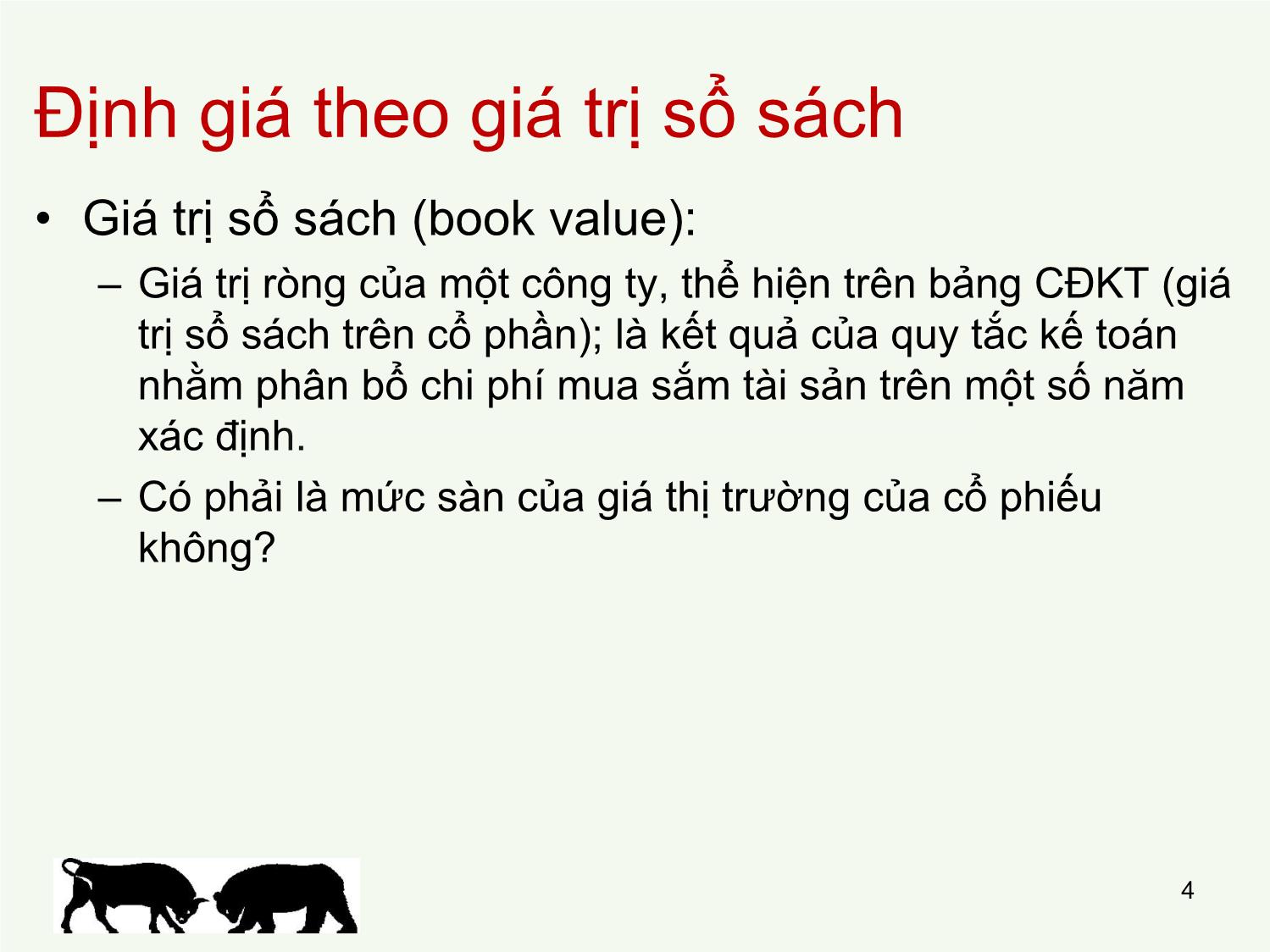 Bài giảng Đầu tư tài chính - Chương 9: Phân tích và đầu tư cổ phiếu - Trần Thị Thái Hà trang 4