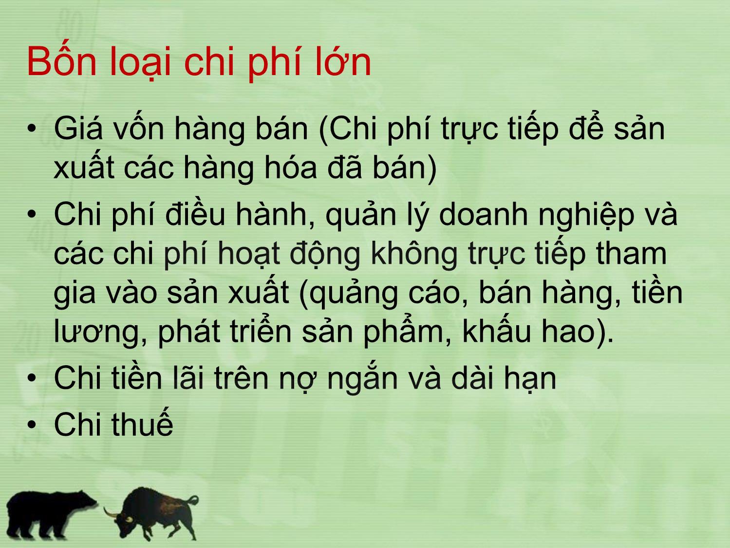 Bài giảng Đầu tư tài chính - Chương 11: Phân tích báo cáo tài chính - Trần Thị Thái Hà trang 4