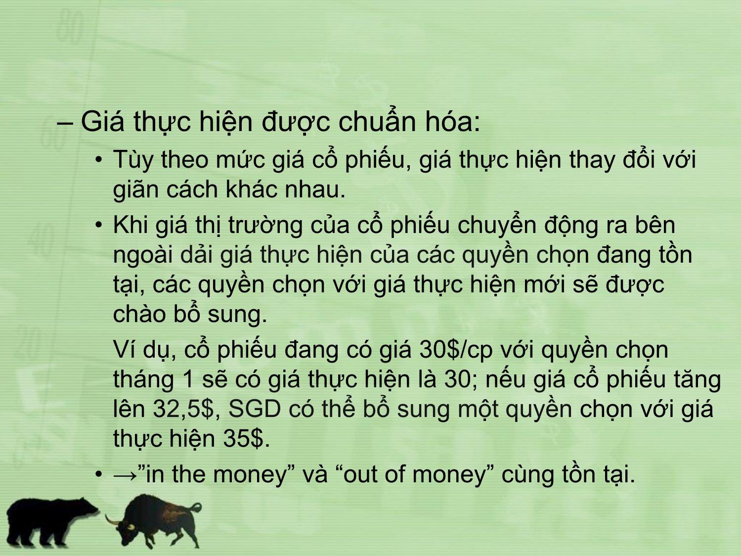 Bài giảng Đầu tư tài chính - Chương 12: Quyền chọn cổ phiếu - Trần Thị Thái Hà trang 9