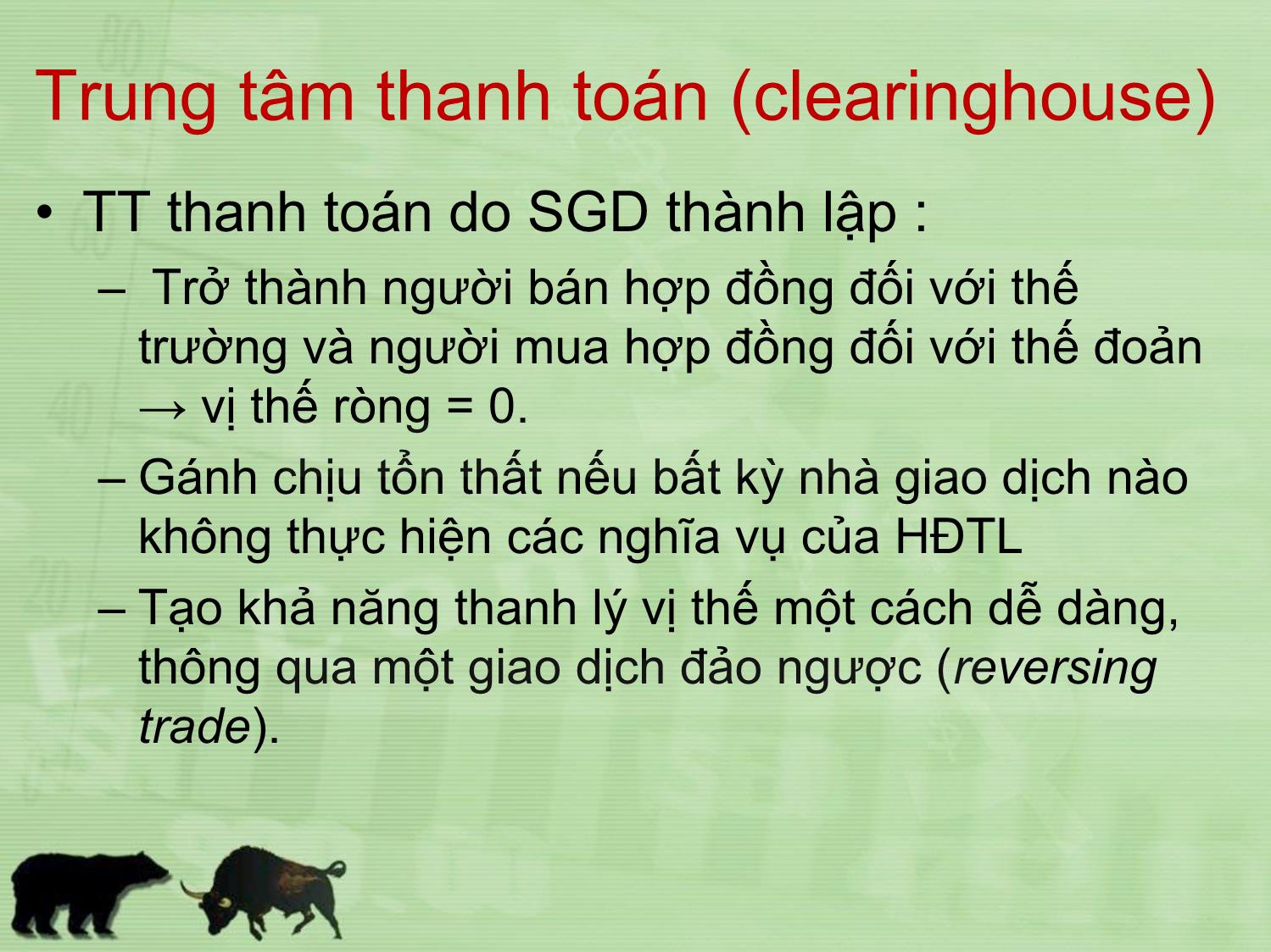 Bài giảng Đầu tư tài chính - Chương 13: Hợp đồng tương lai - Trần Thị Thái Hà trang 10