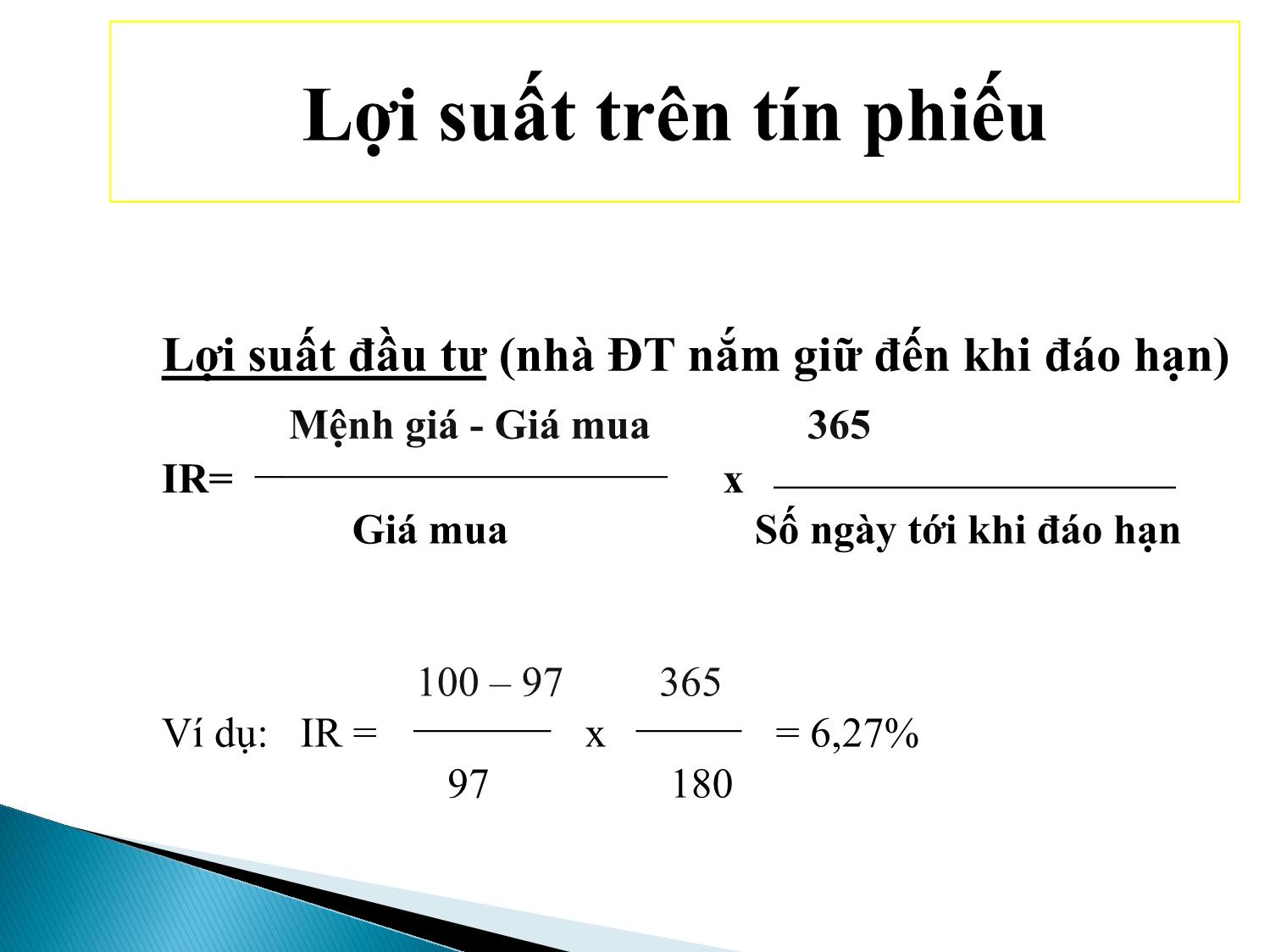 Bài giảng Định chế tài chính - Chương 5: Thị trường tiền tệ trang 10