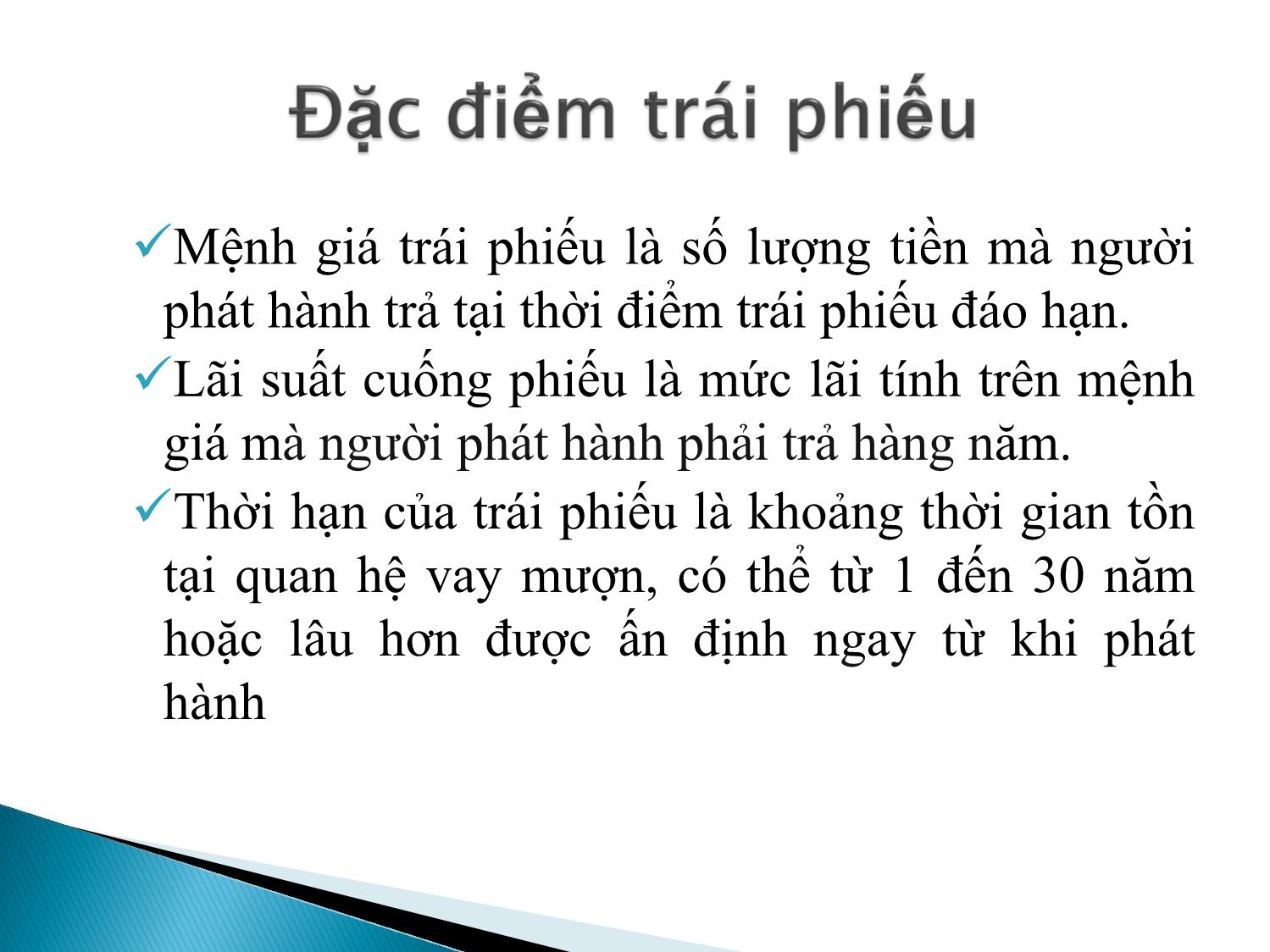 Bài giảng Định chế tài chính - Chương 6: Thị trường trái phiếu trang 4