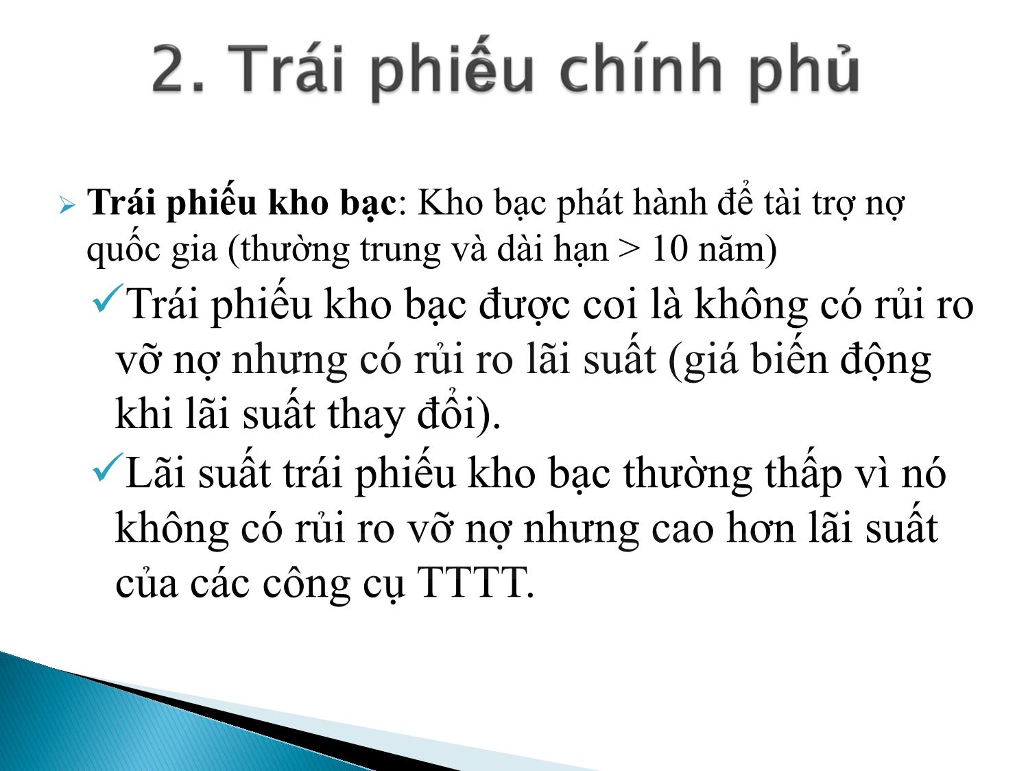 Bài giảng Định chế tài chính - Chương 6: Thị trường trái phiếu trang 8