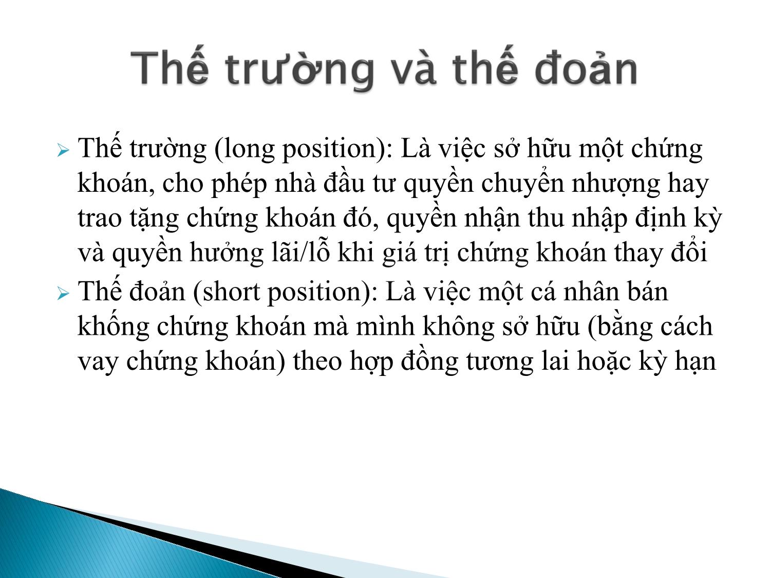 Bài giảng Định chế tài chính - Chương 9: Thị trường hợp đồng kỳ hạn và hợp đồng tương lai tài chính trang 5