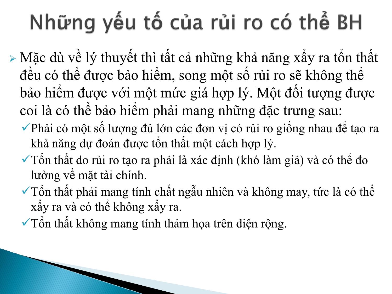 Bài giảng Định chế tài chính - Chương 14: Công ty bảo hiểm trang 8