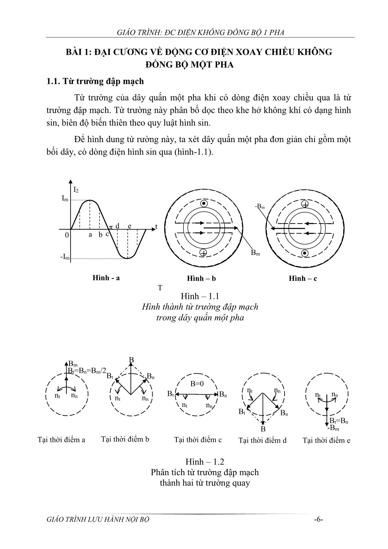 Giáo trình Động cơ điện không đồng bộ 1 pha trang 6